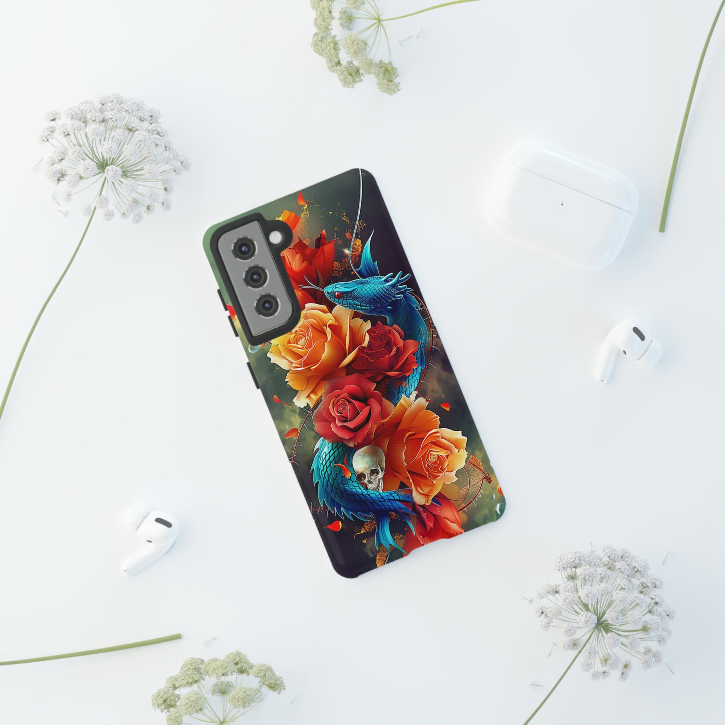 Tough Phone Cases Eternal Bloom and Beast