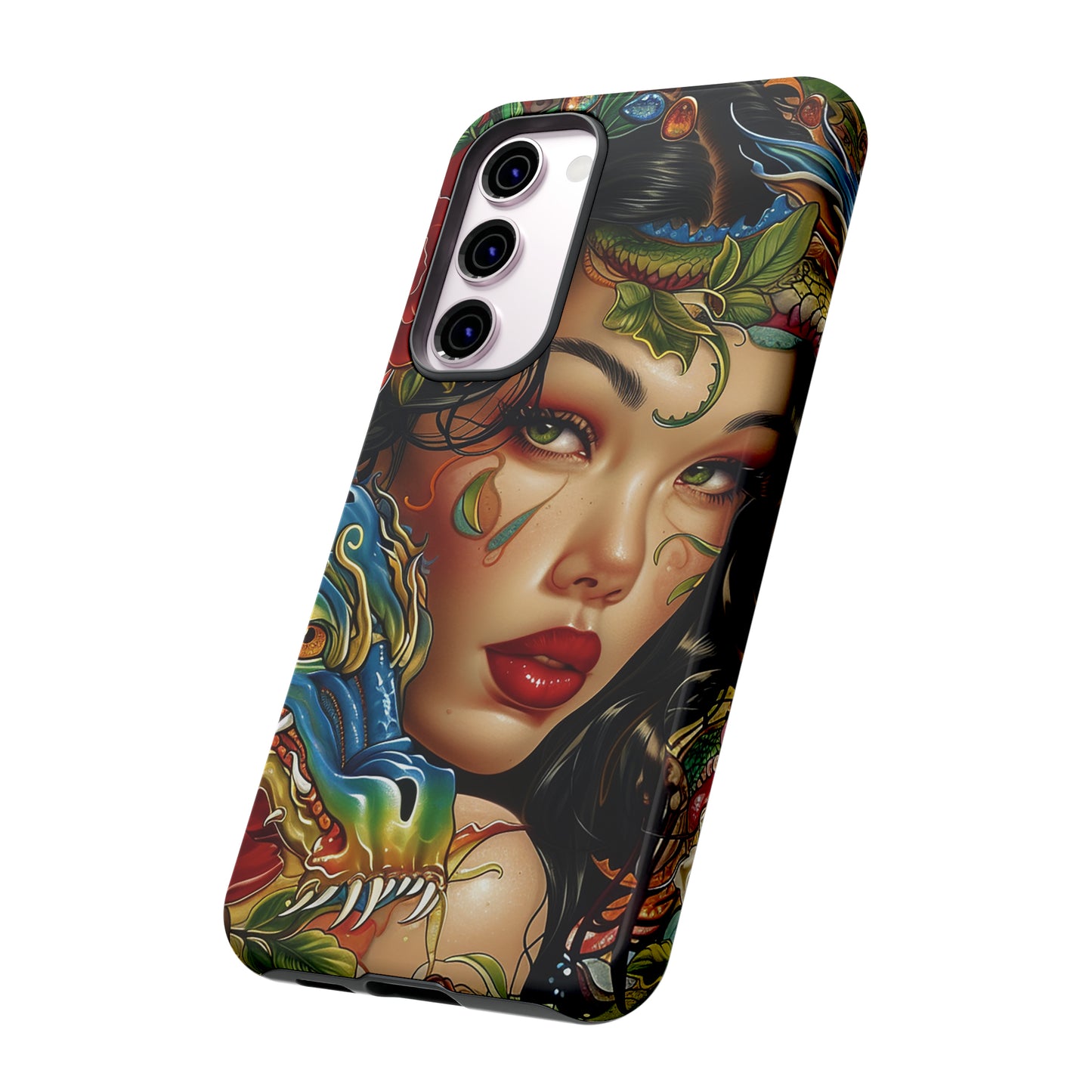 Tough Phone Case Lady 03