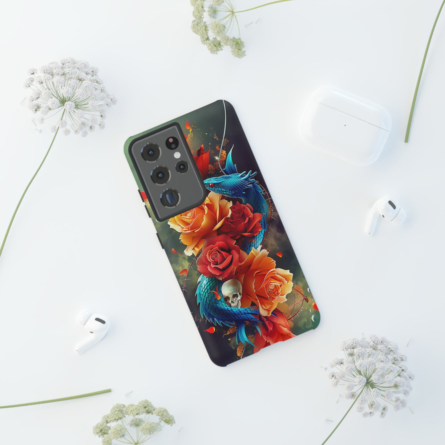 Tough Phone Cases Eternal Bloom and Beast