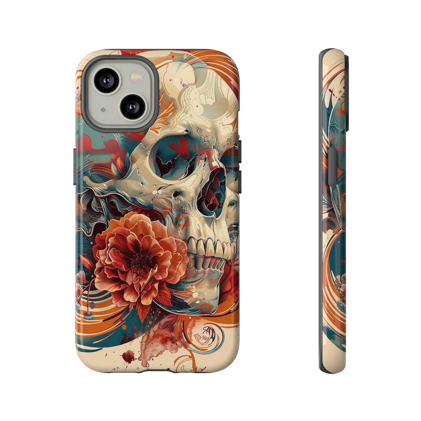 Tough Phone Case Skull 04