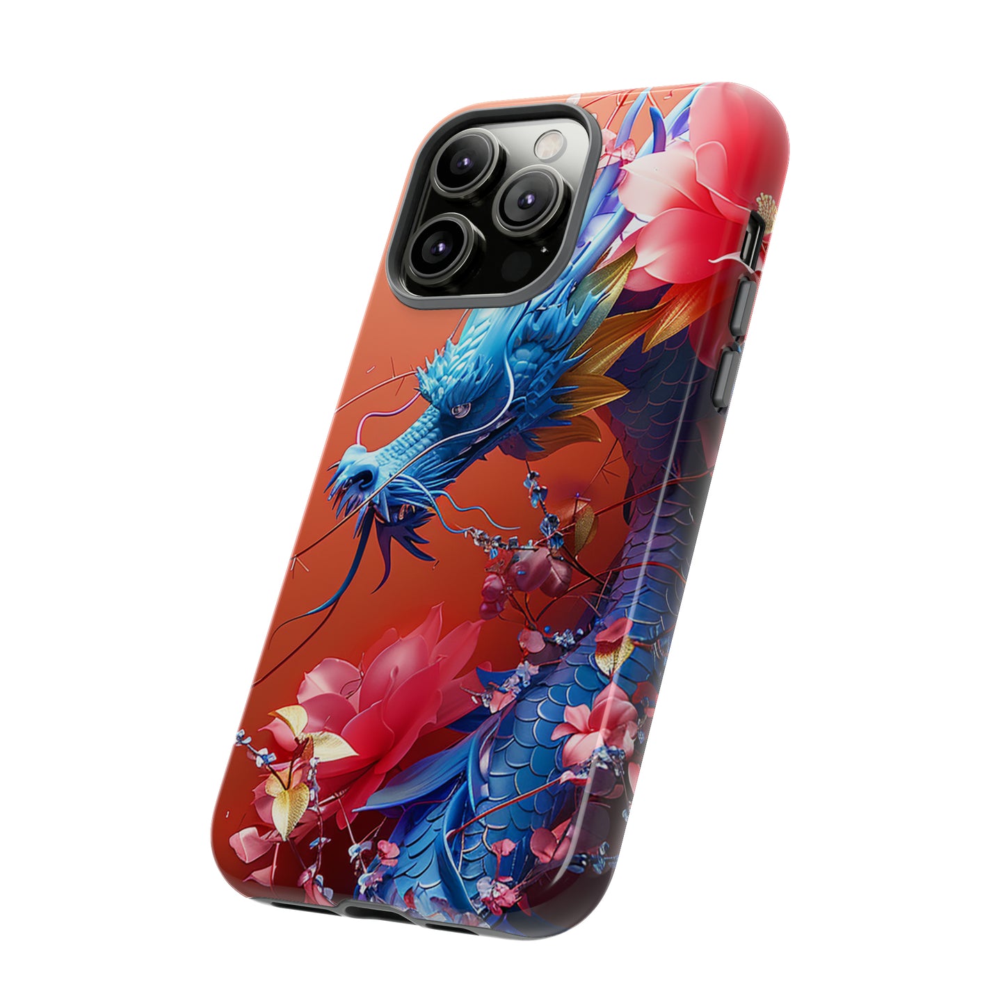 Tough Phone Cases Azure Serpent