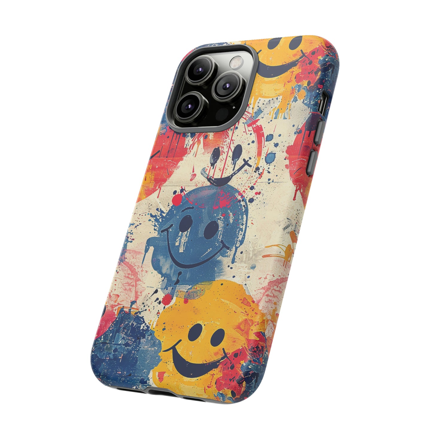 Tough Phone Case Happy Face