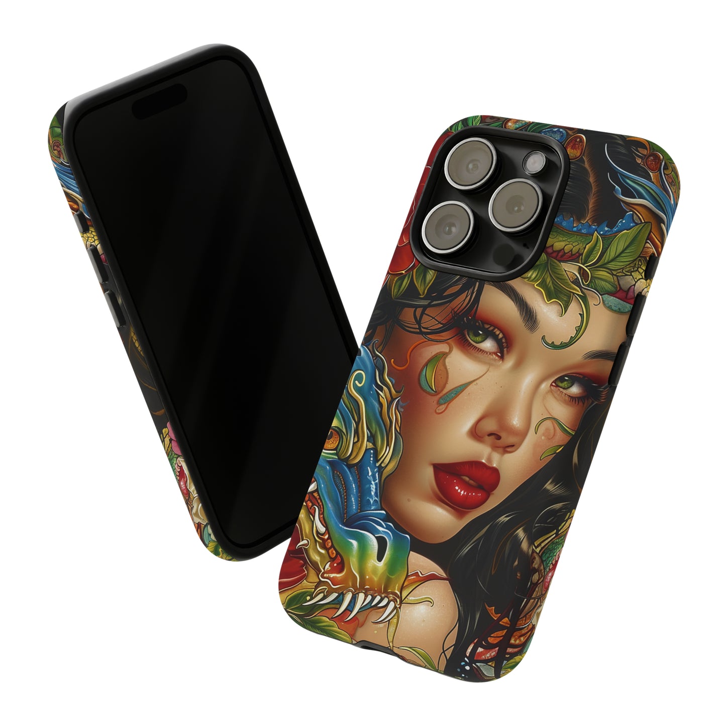 Tough Phone Case Lady 03