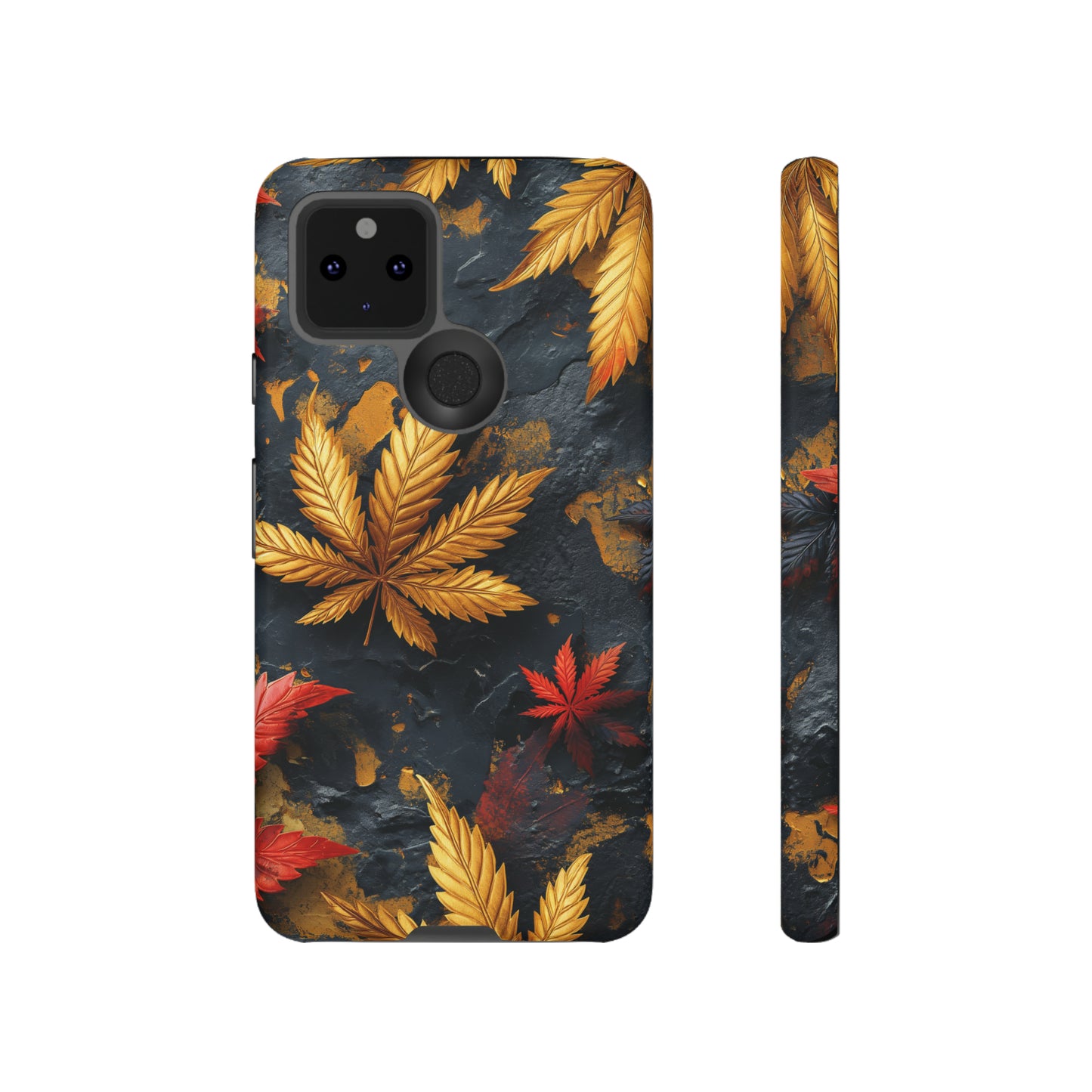 Tough Phone Case Cannabis Gold