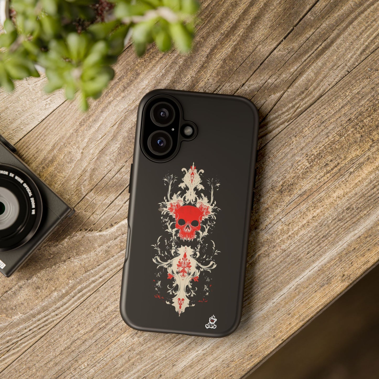 Tough Cases: Crimson Baroque Skull