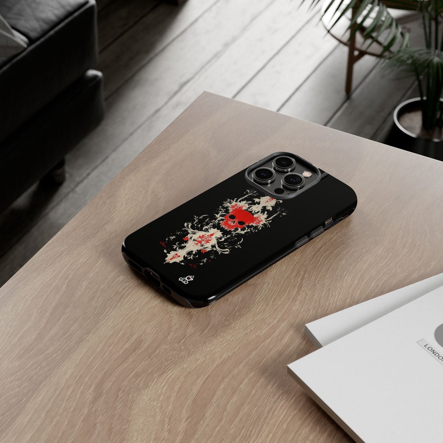 Tough Cases: Crimson Baroque Skull