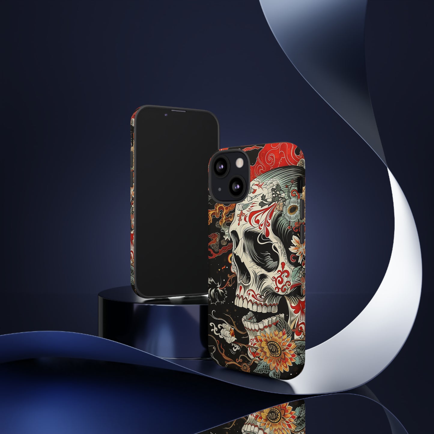 Tough Phone Case Skull 07