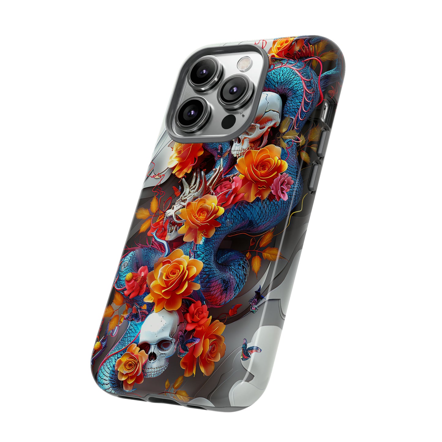 Tough Phone Case Skull 02