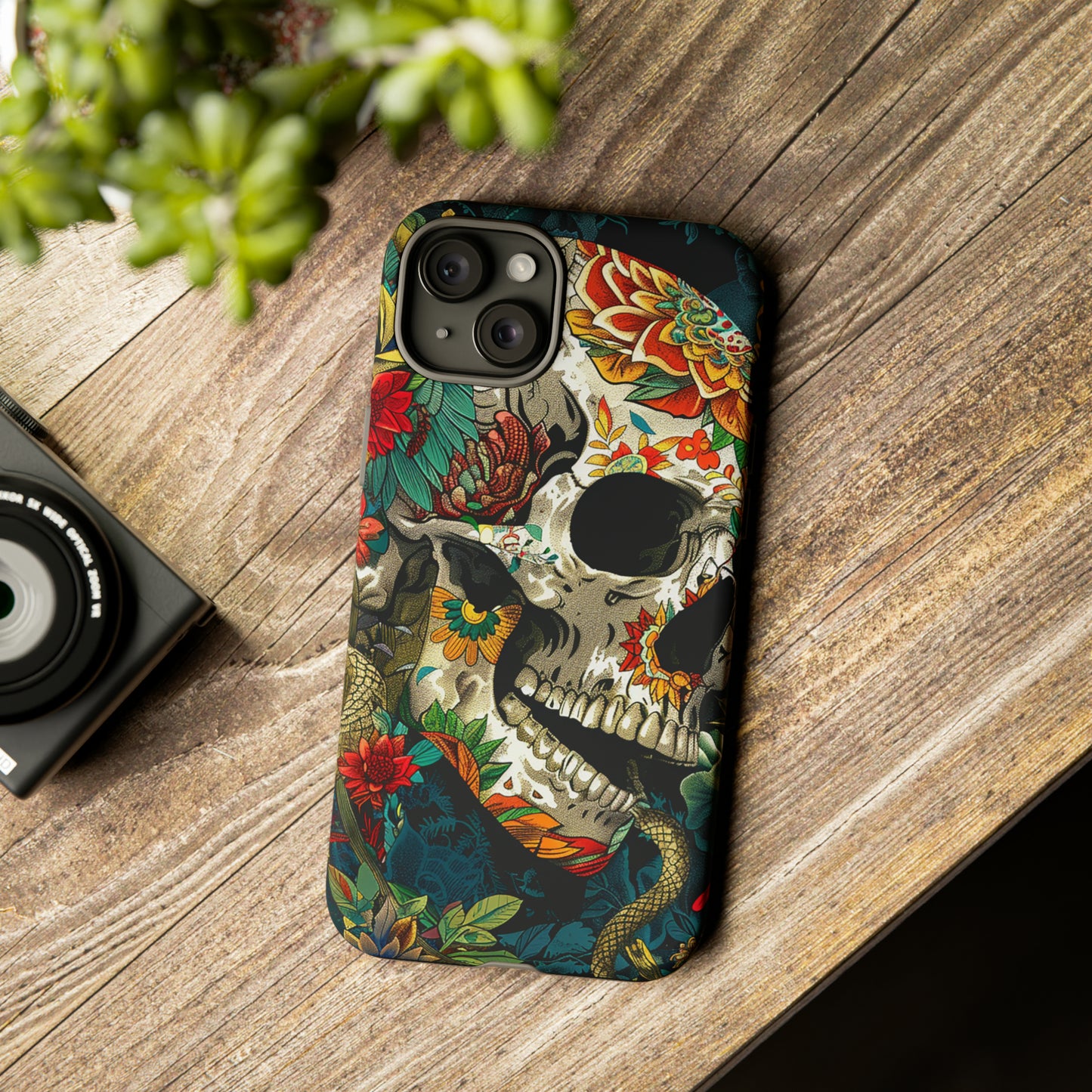 Tough Phone Case Skull 01