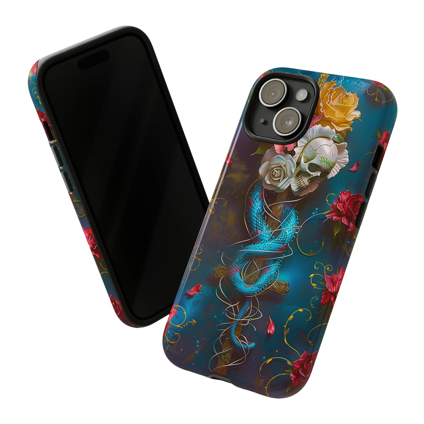 Tough Phone Cases Serpent & Roses