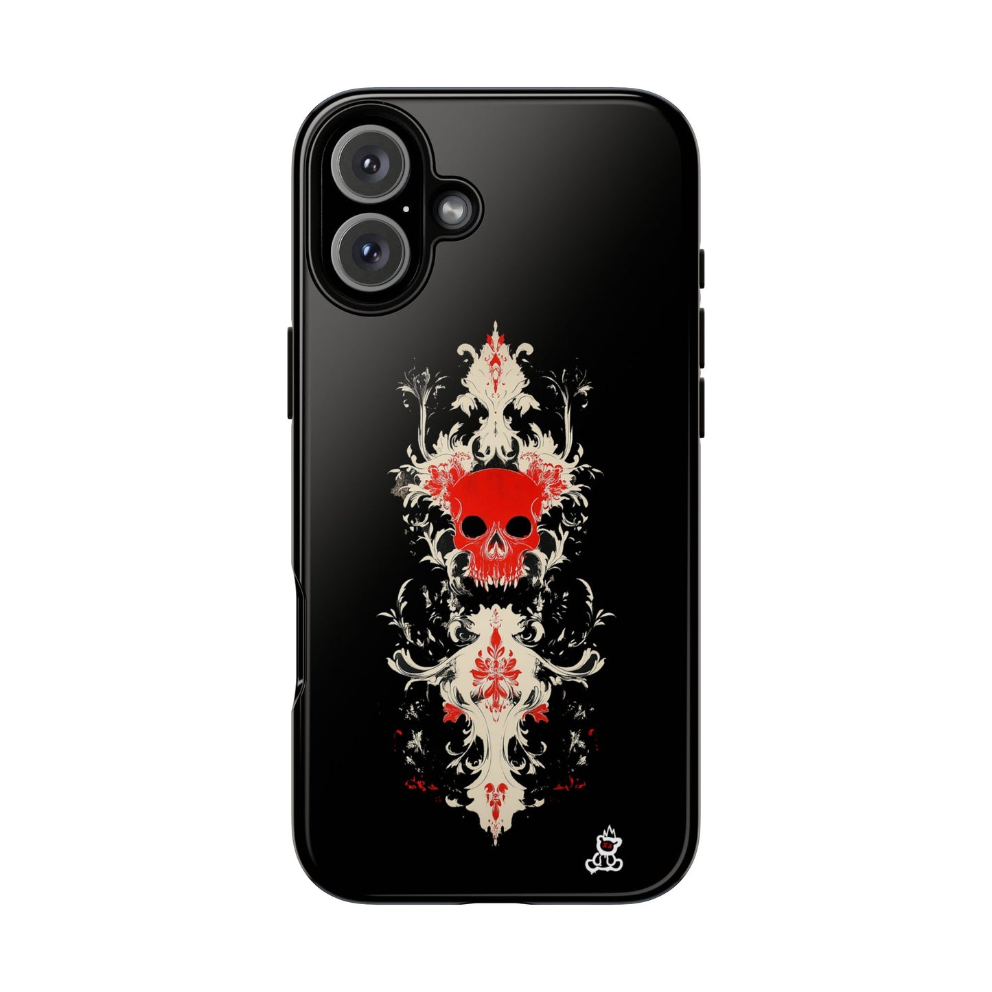 Tough Cases: Crimson Baroque Skull