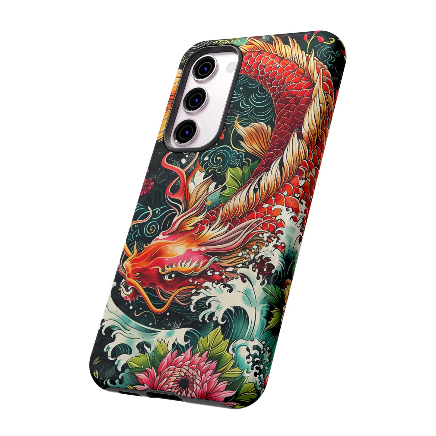 Tough Phone Case Japanese Koi Fish