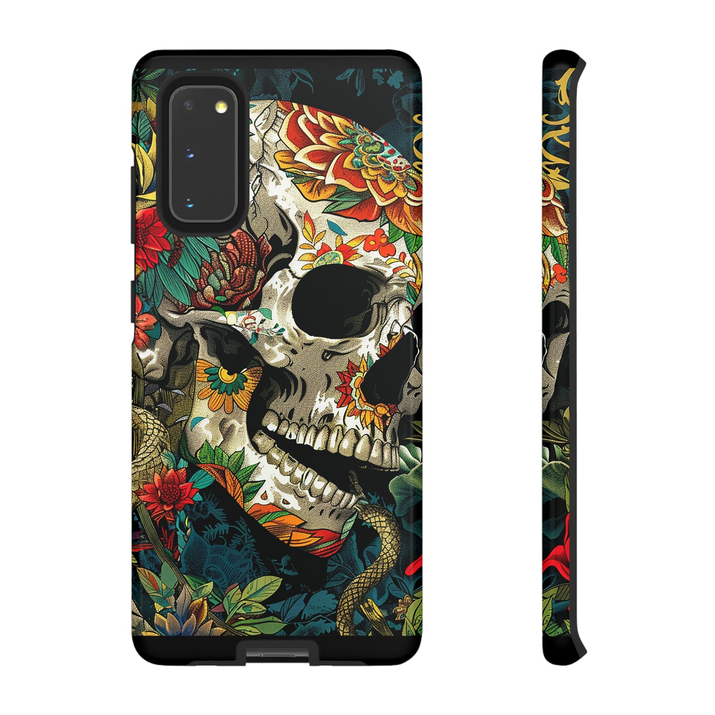 Tough Phone Case Skull 01