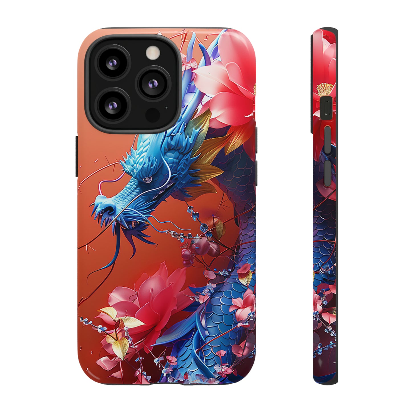 Tough Phone Cases Azure Serpent