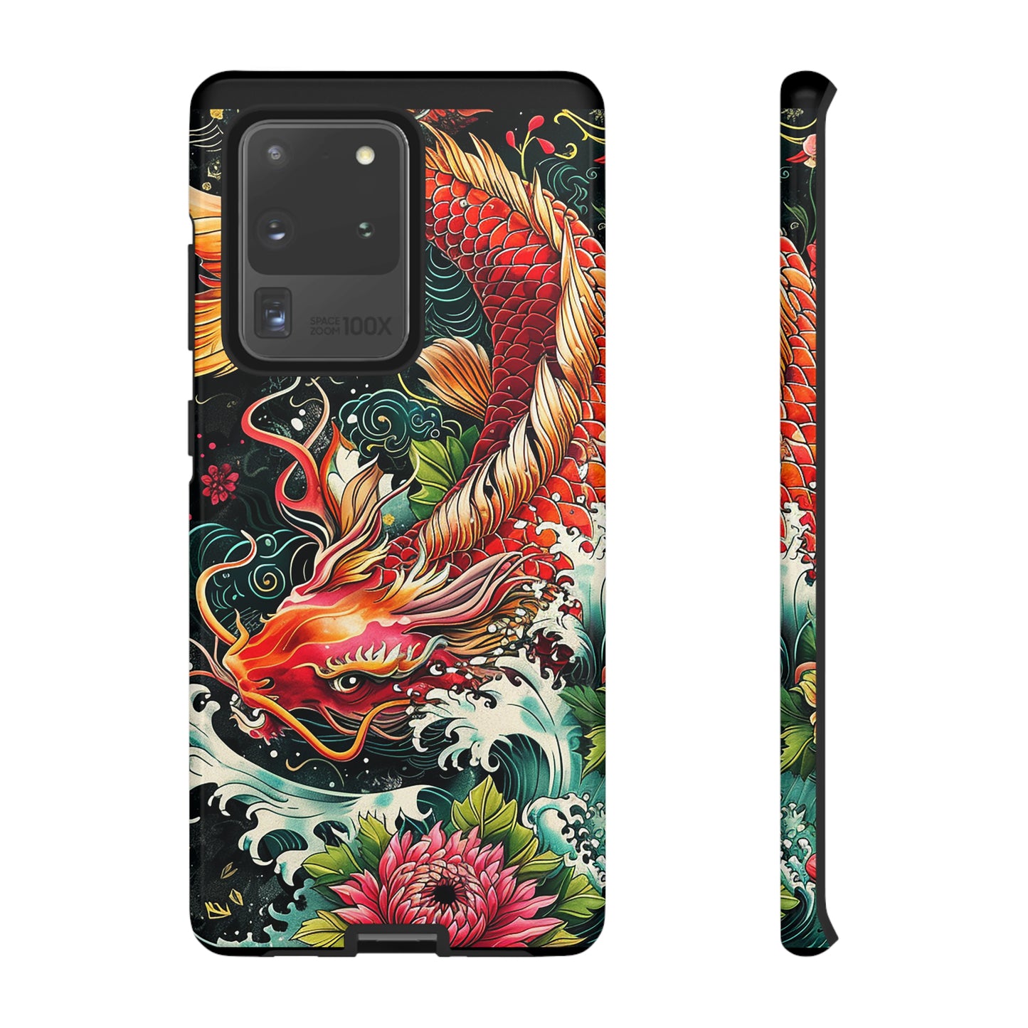 Tough Phone Case Japanese Koi Fish