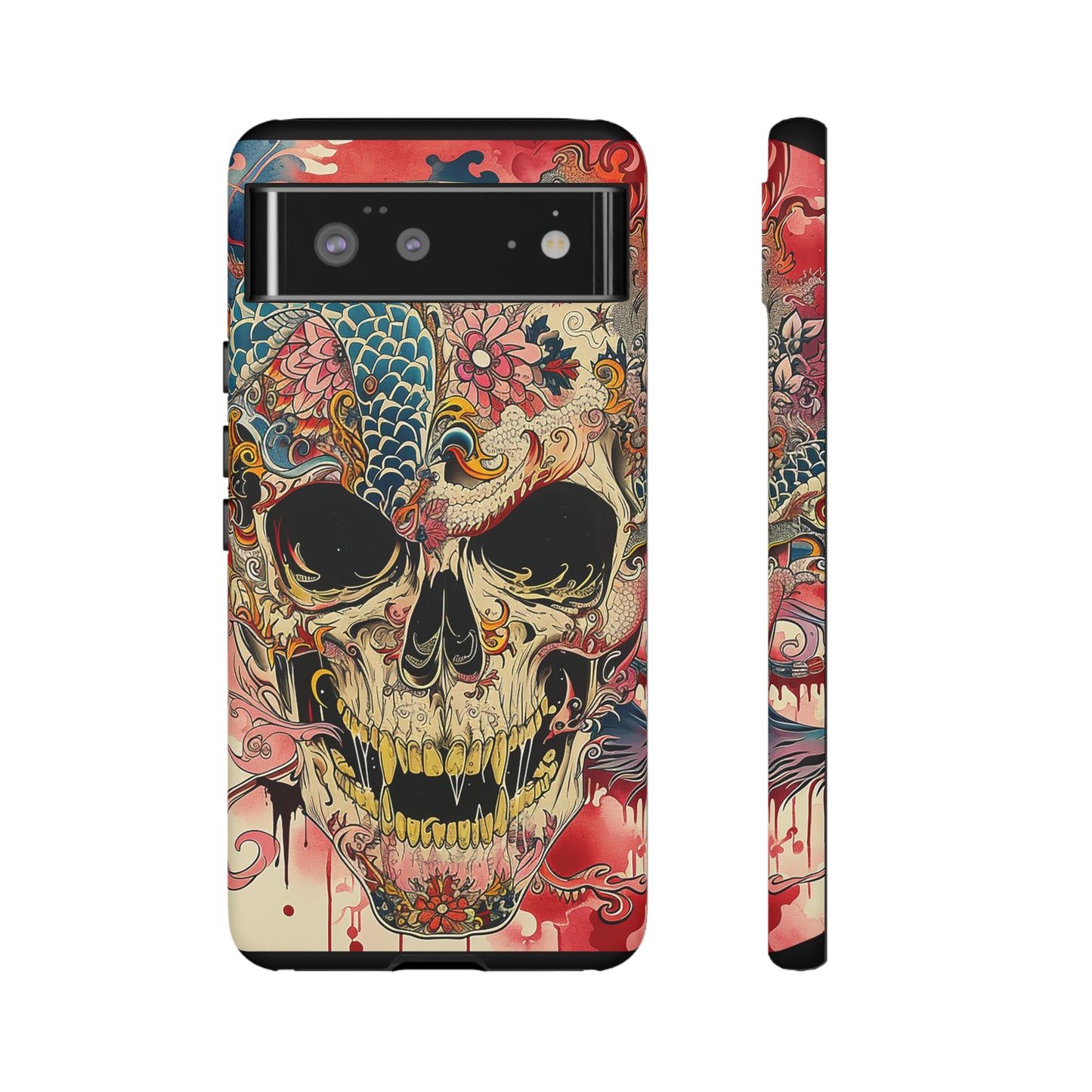 Tough Phone Case Skull 05