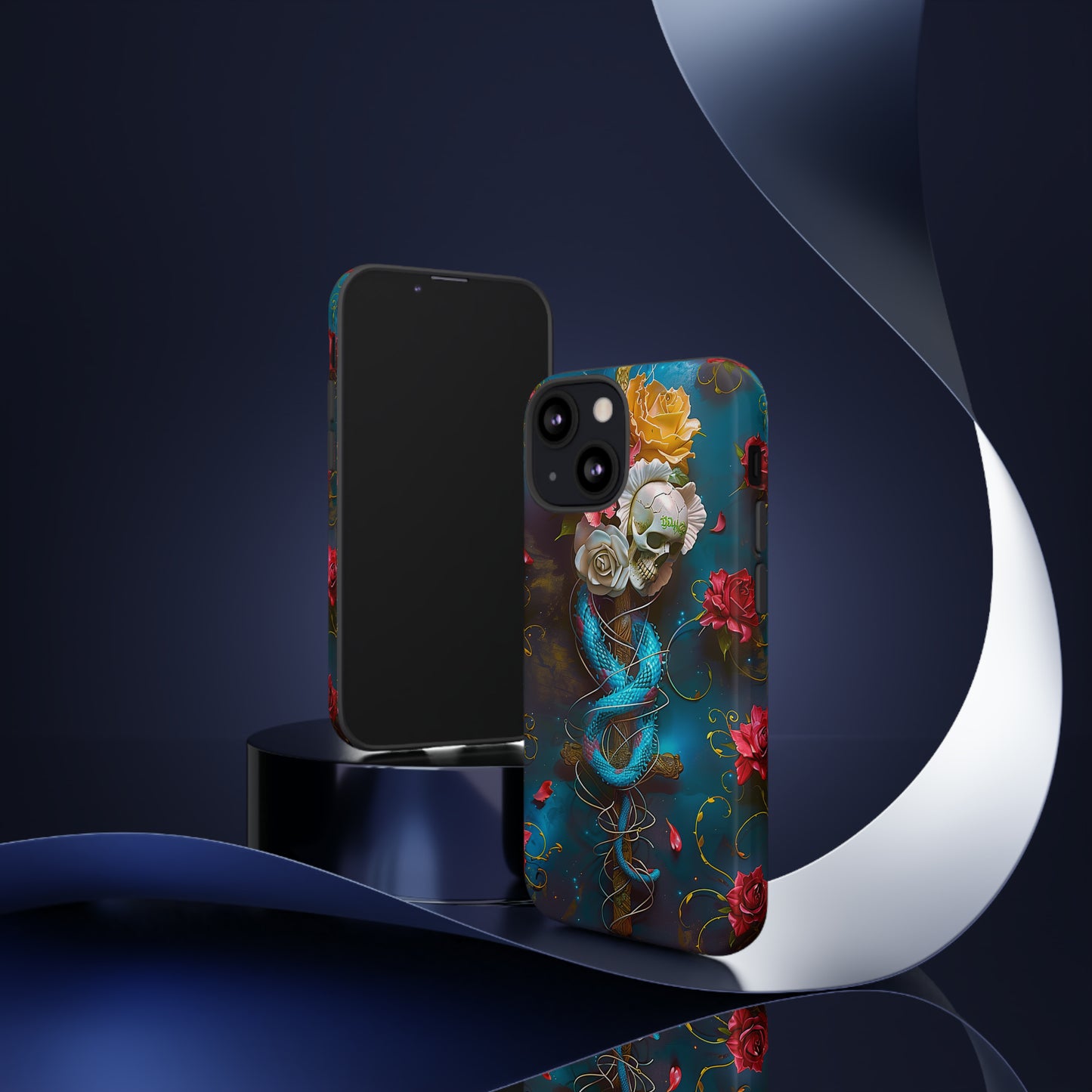 Tough Phone Cases Serpent & Roses