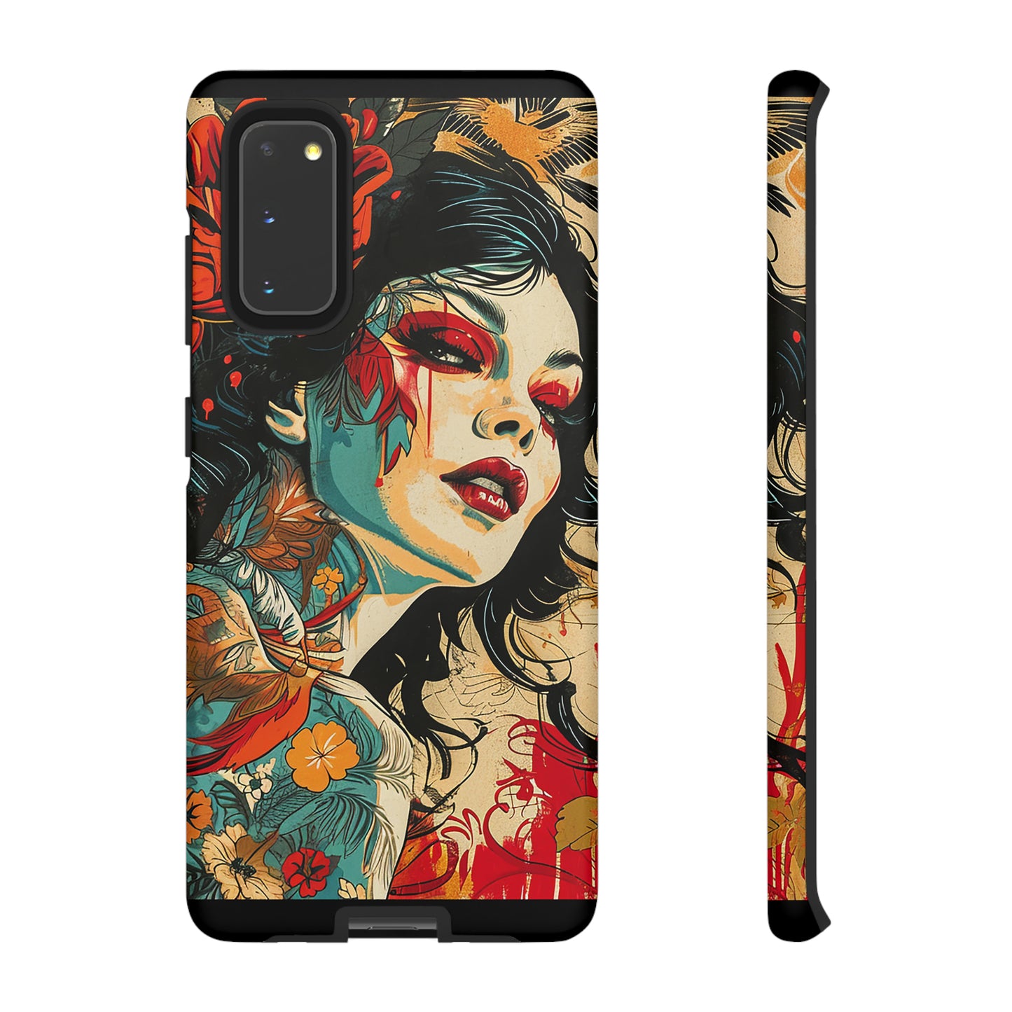 Tough Phone Case Lady 01