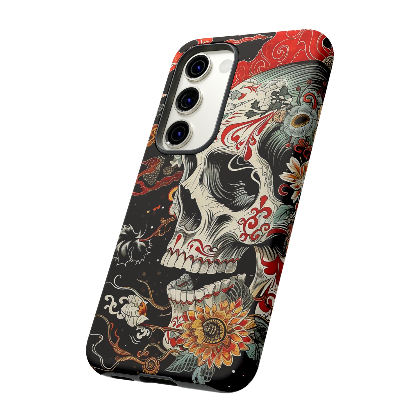 Tough Phone Case Skull 07