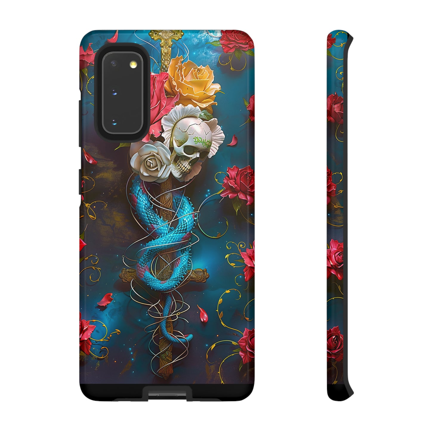 Tough Phone Cases Serpent & Roses