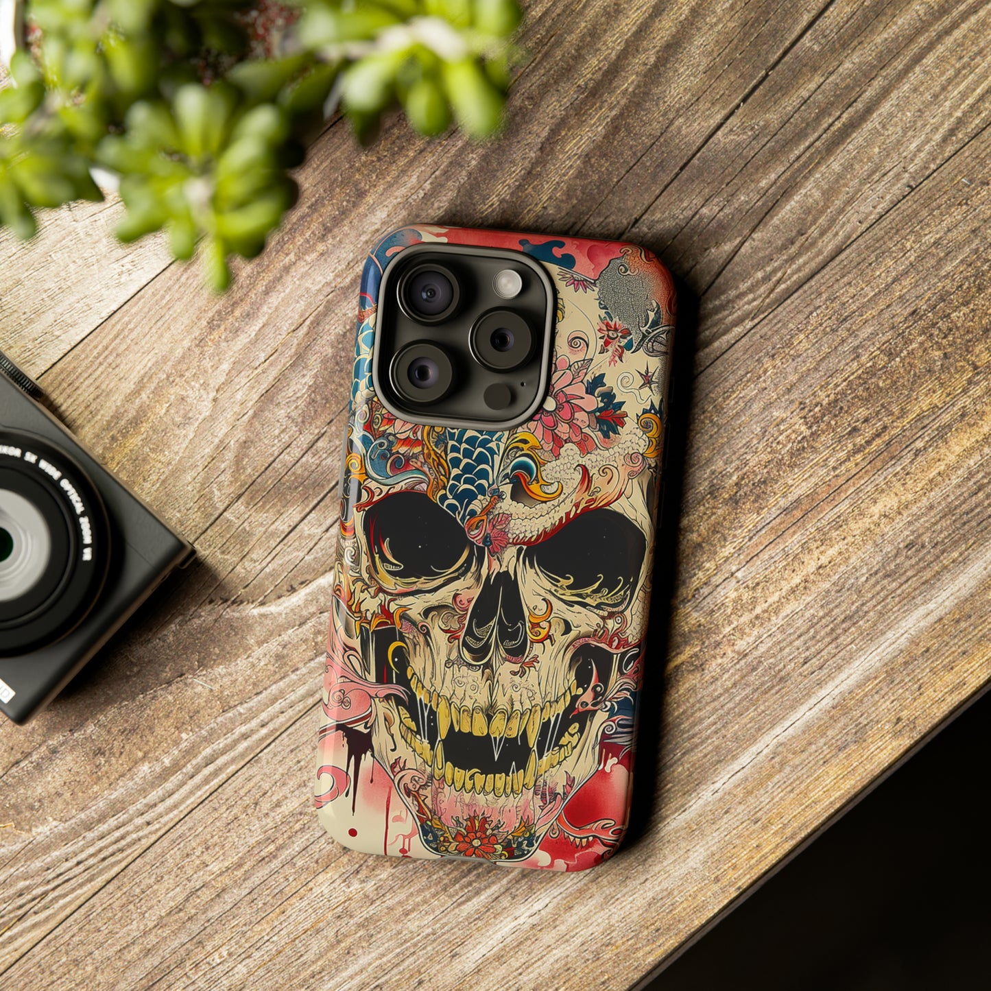 Tough Phone Case Skull 05