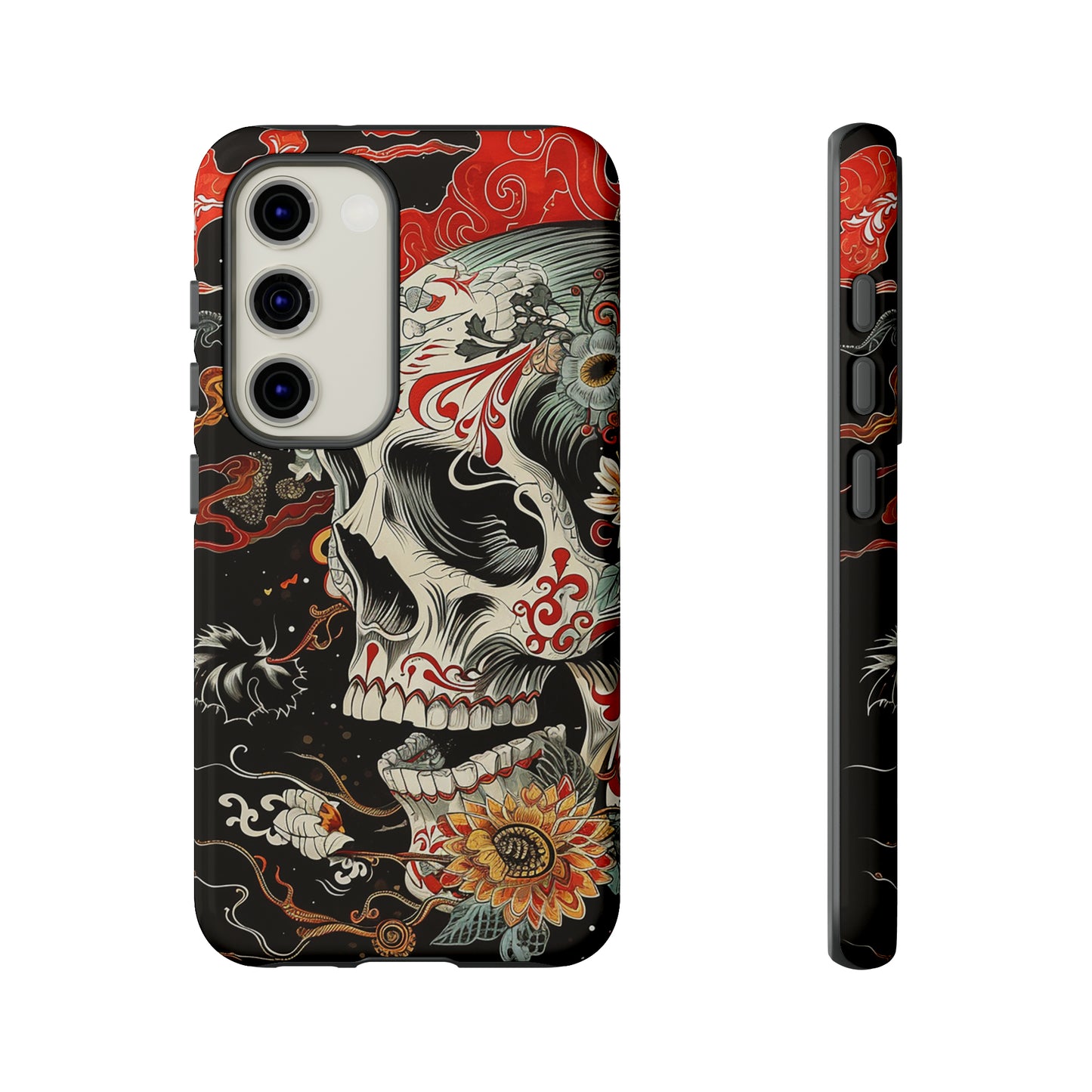 Tough Phone Case Skull 07