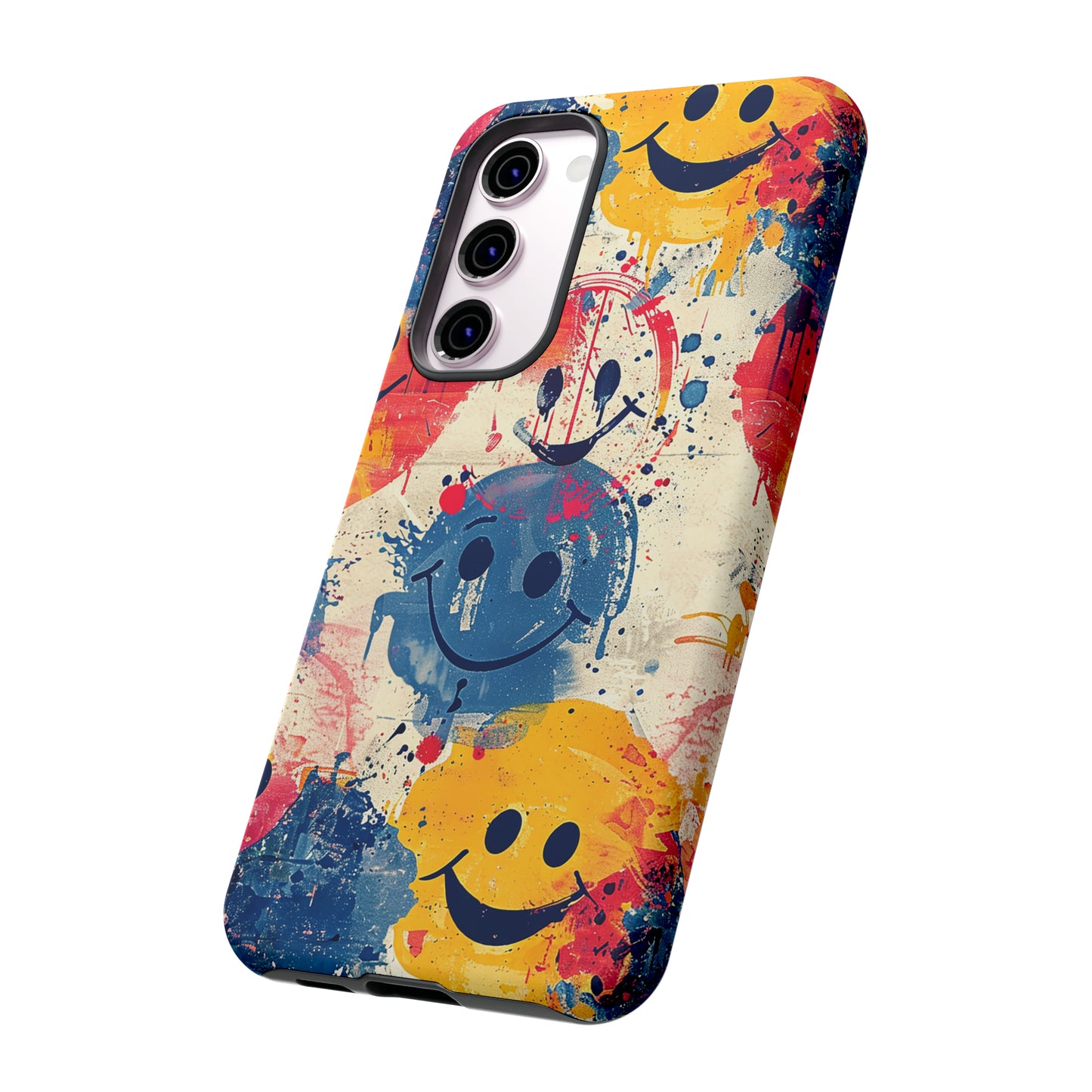 Tough Phone Case Happy Face