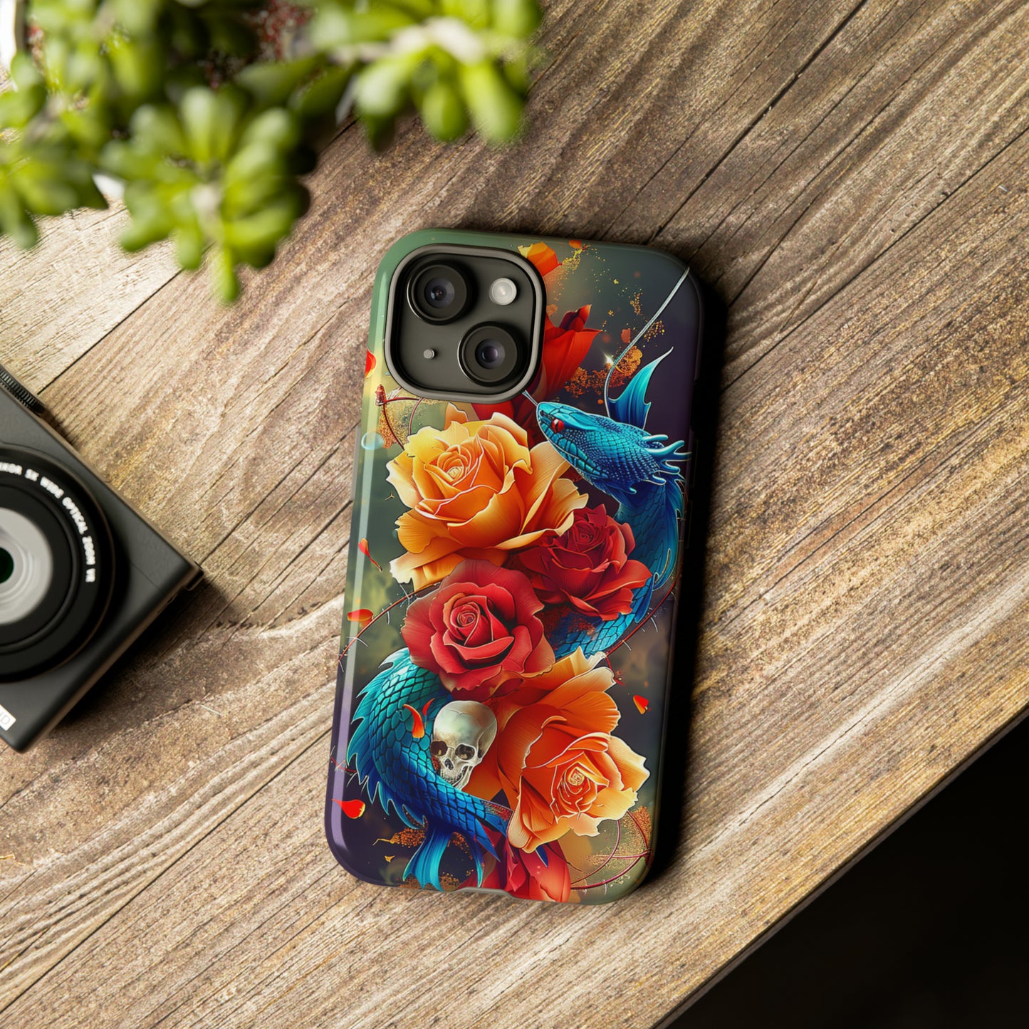 Tough Phone Cases Eternal Bloom and Beast