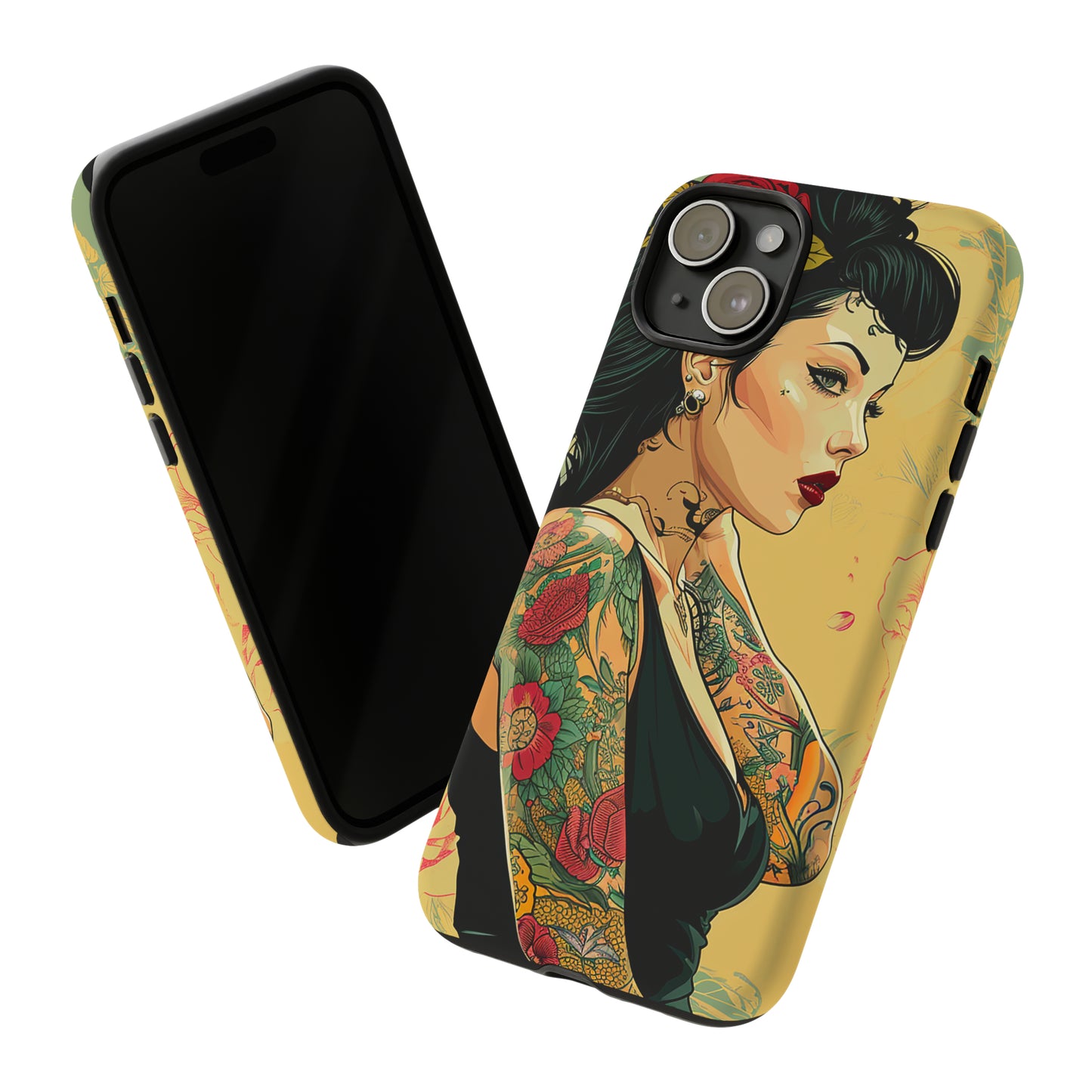 Tough Phone Case Lady 06