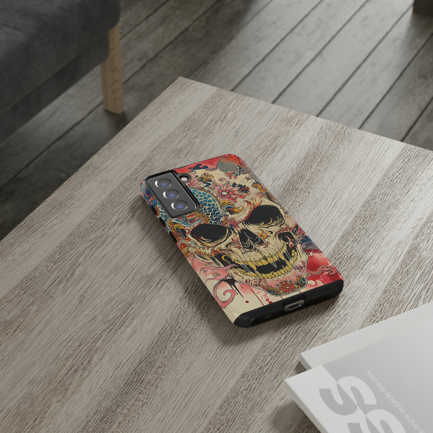 Tough Phone Case Skull 05