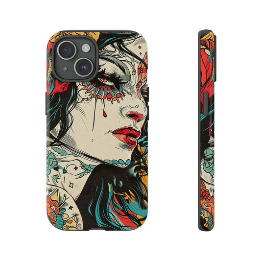 Tough Phone Case Lady 02