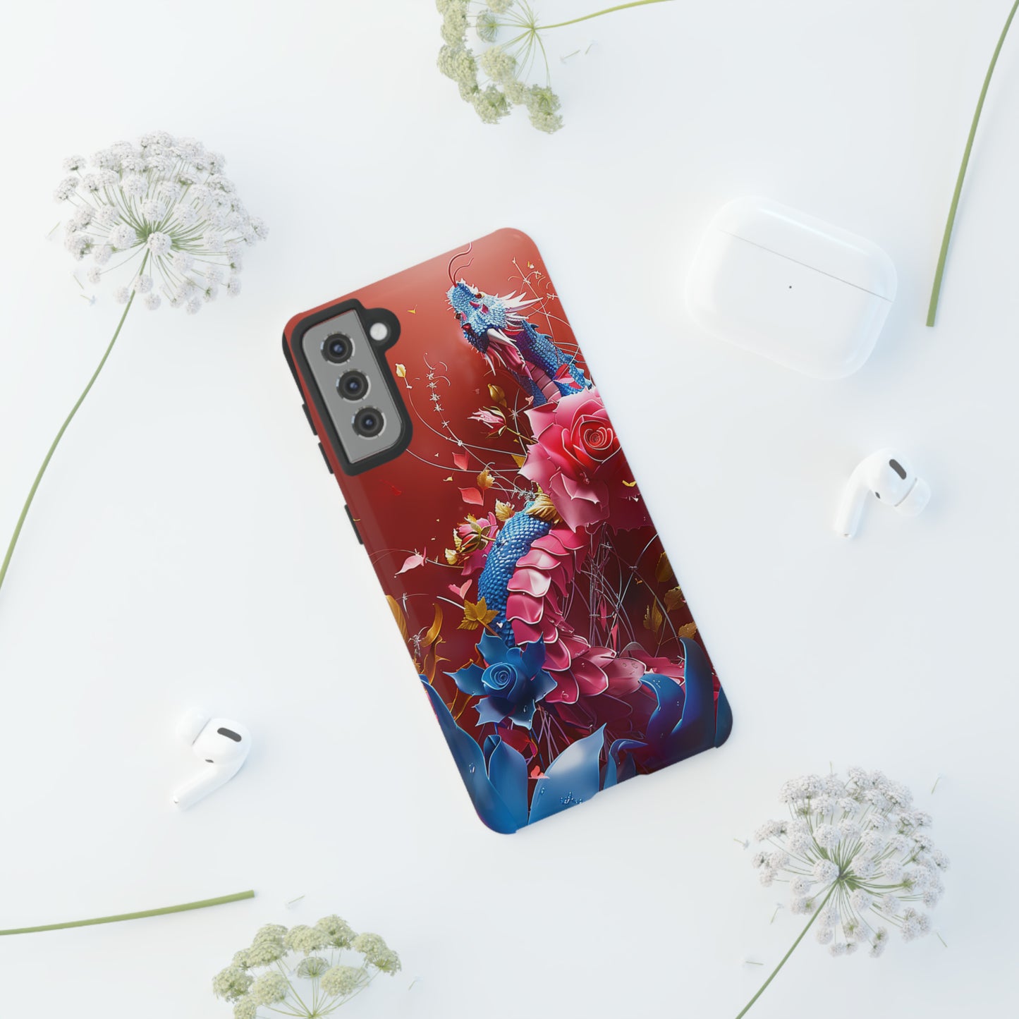 Tough Phone Cases Dragon's Blossom