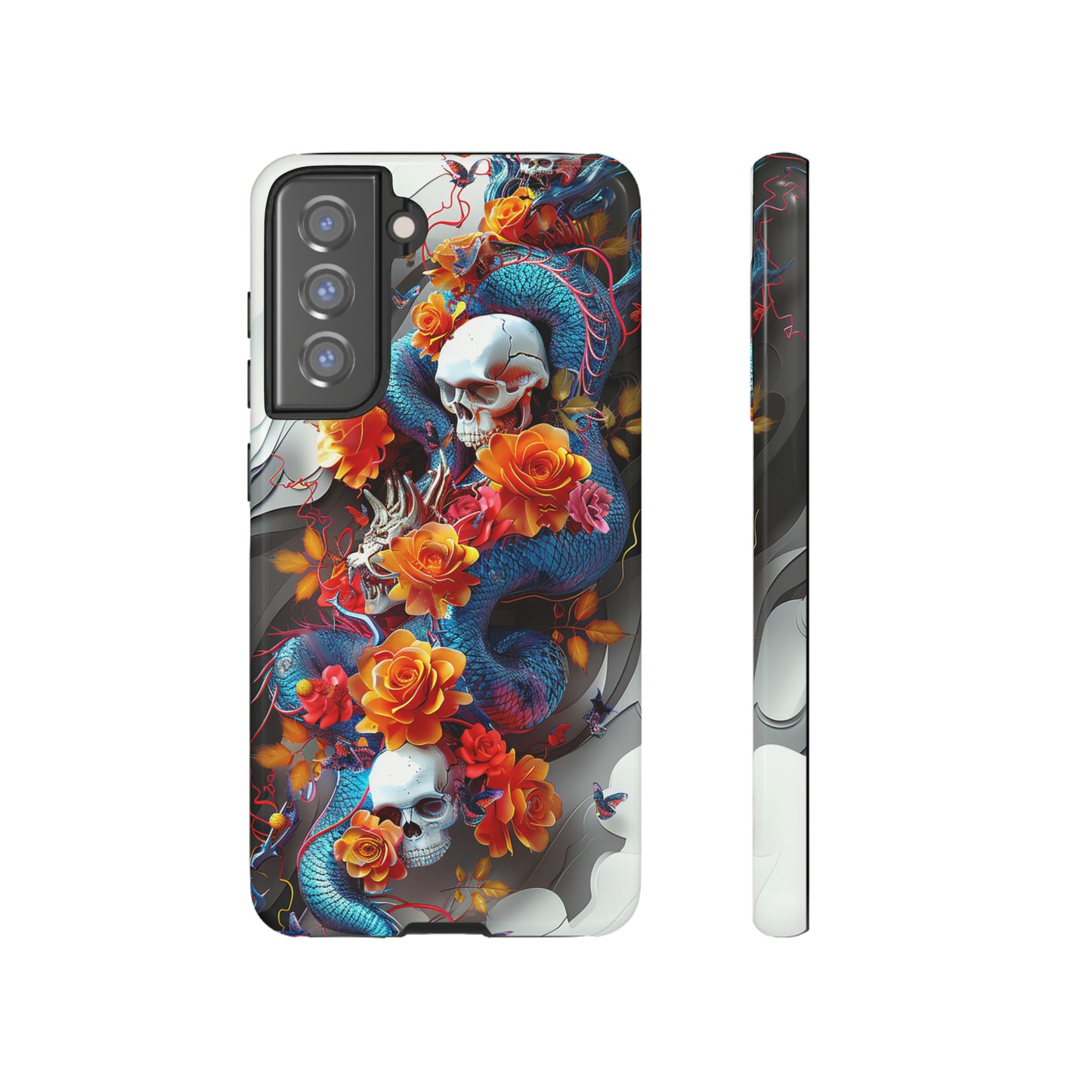 Tough Phone Case Skull 02