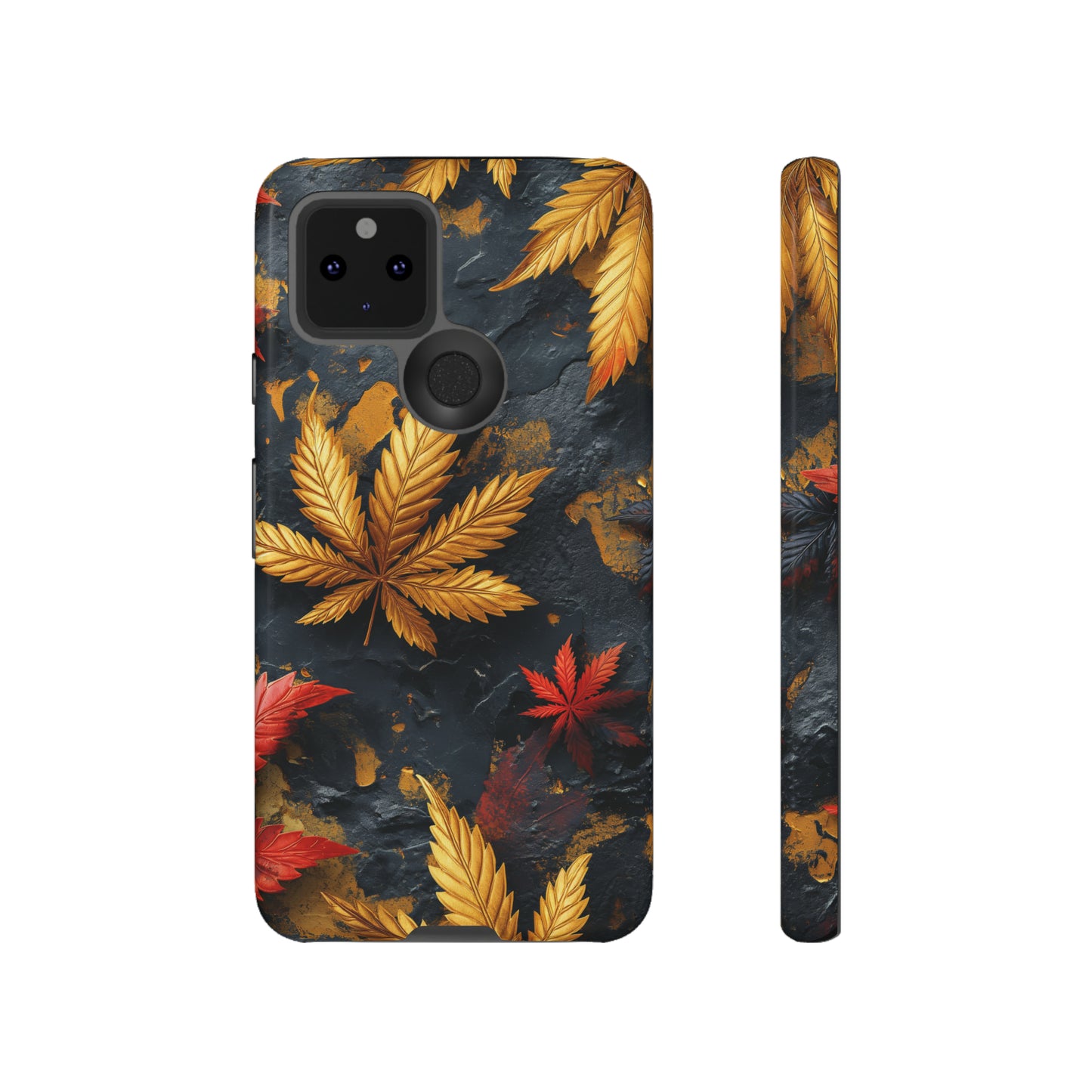 Tough Phone Case Cannabis Gold