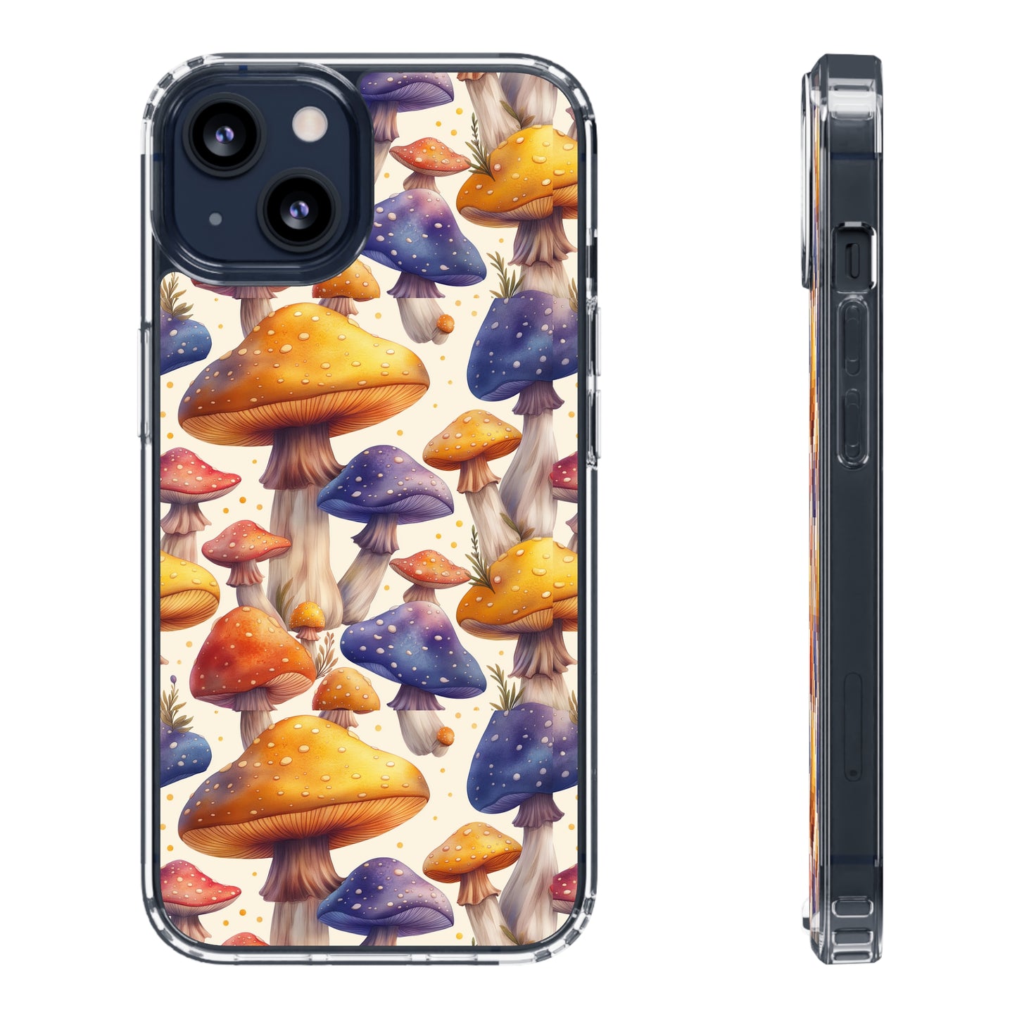 Clear Phone Cases Mushrooms