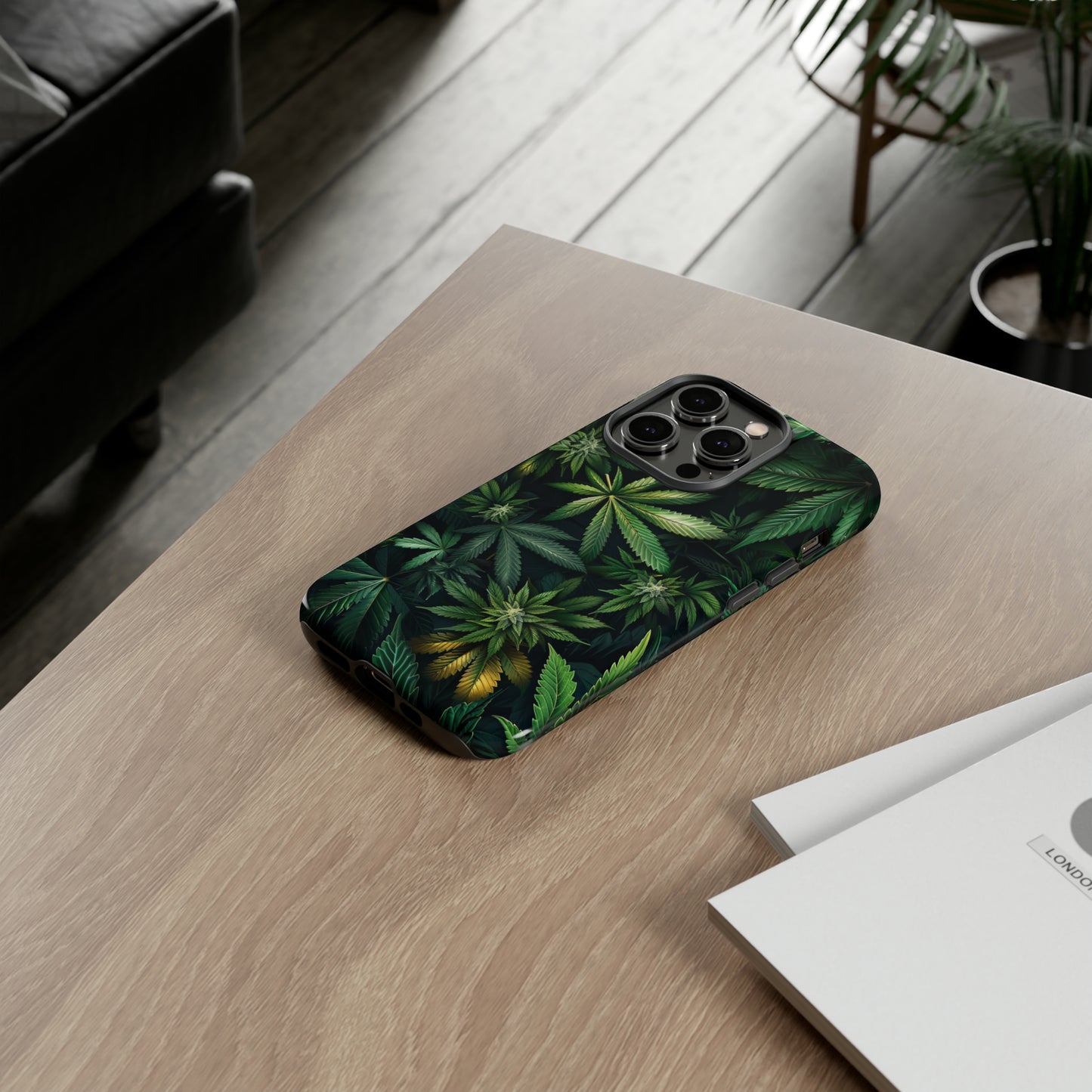 Tough Phone Case Cannabis