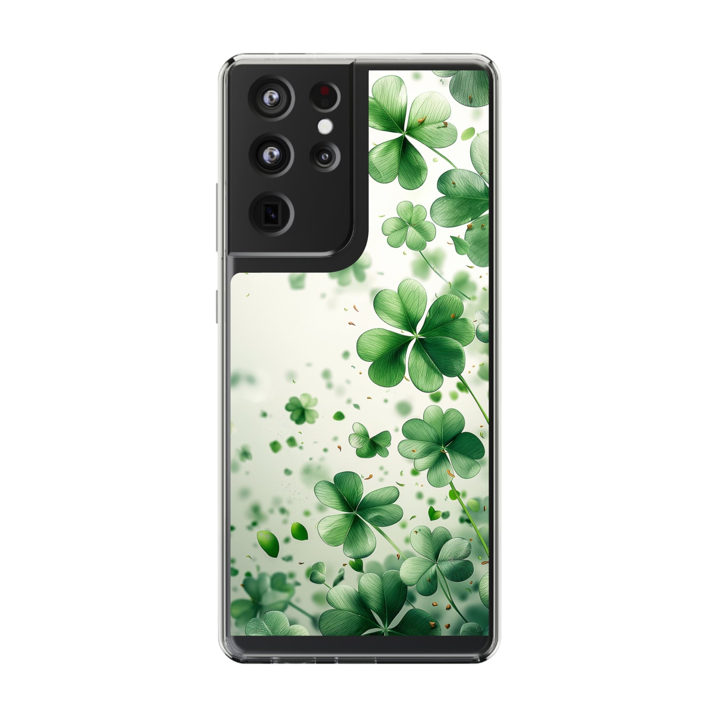 Clear Phone Cases Shamrock