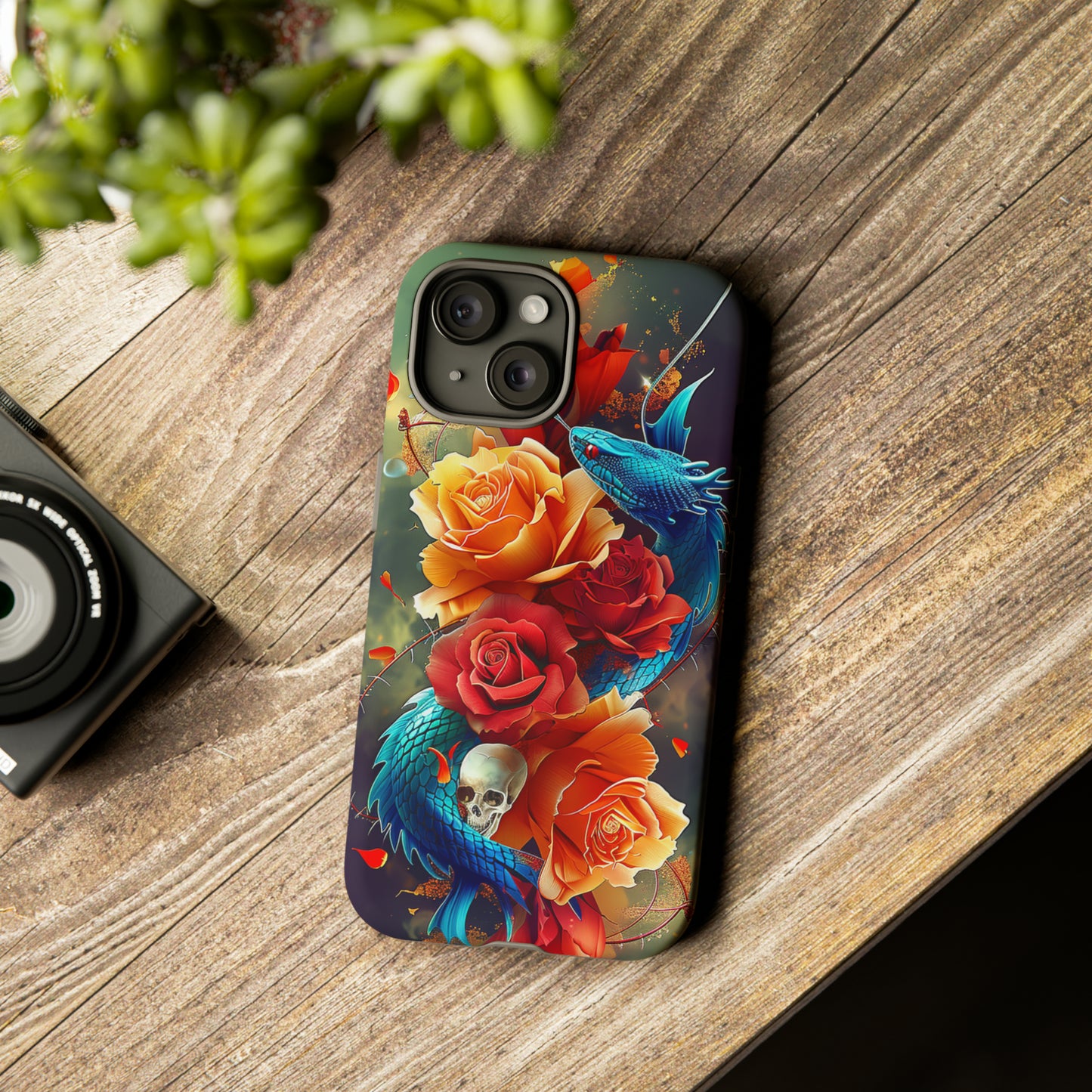 Tough Phone Cases Eternal Bloom and Beast