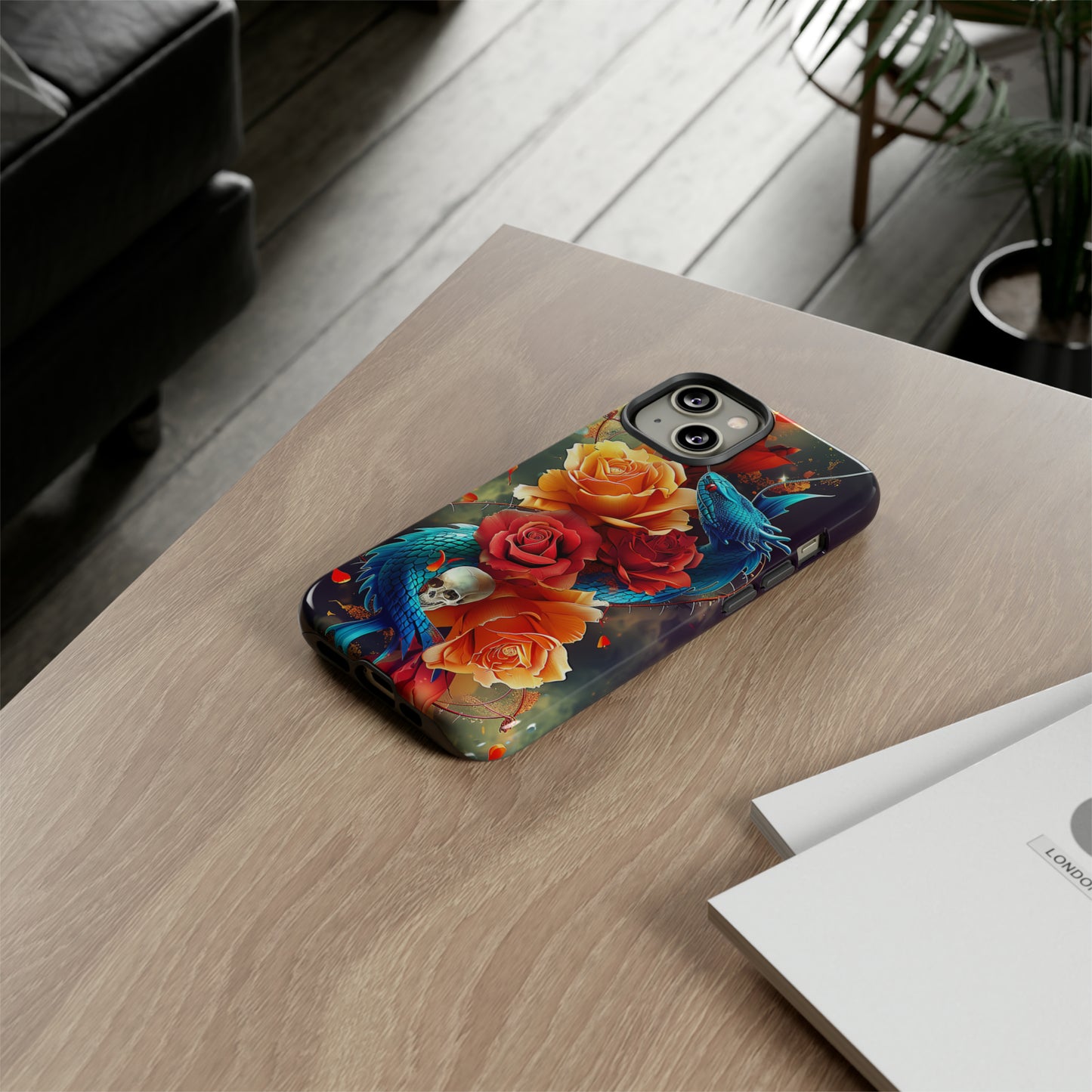 Tough Phone Cases Eternal Bloom and Beast