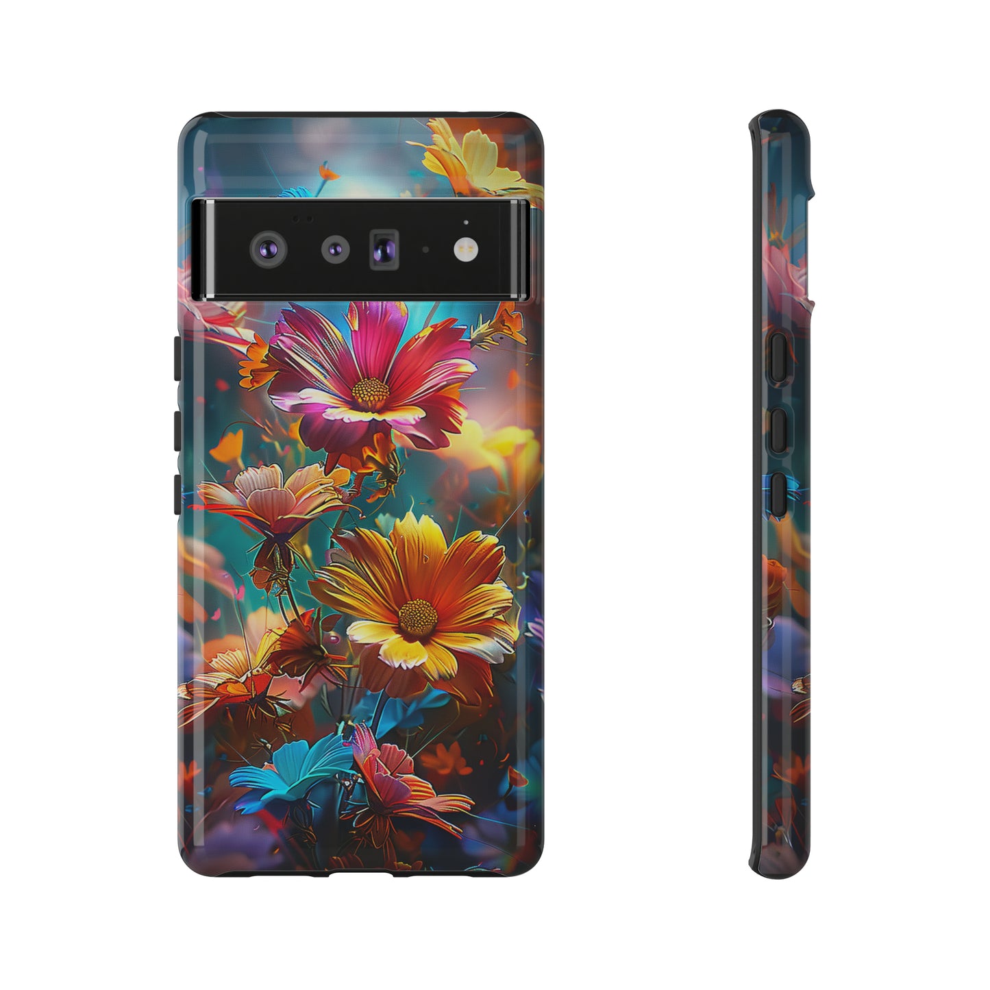 Tough Phone Case Flower 01