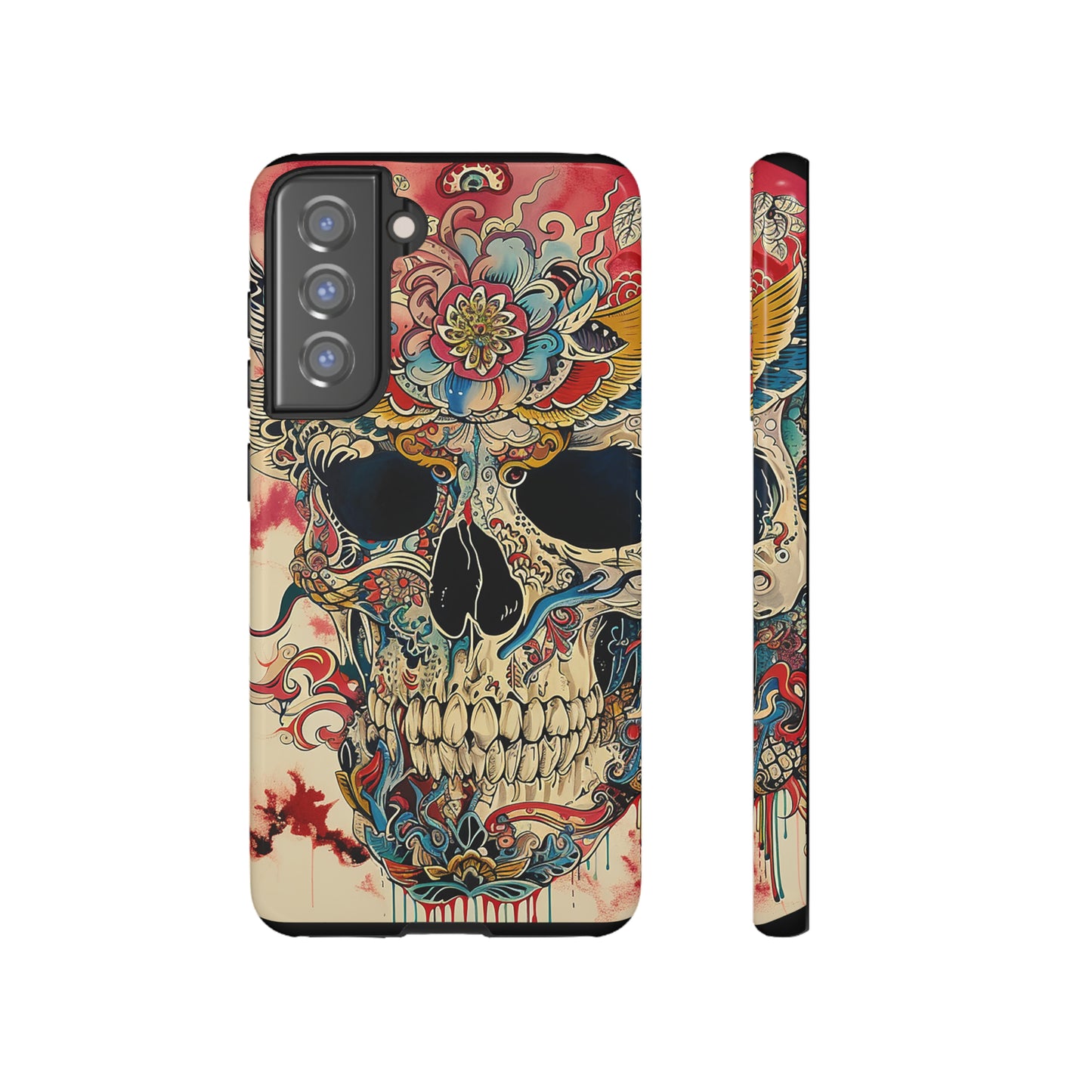 Tough Phone Case Skull 06