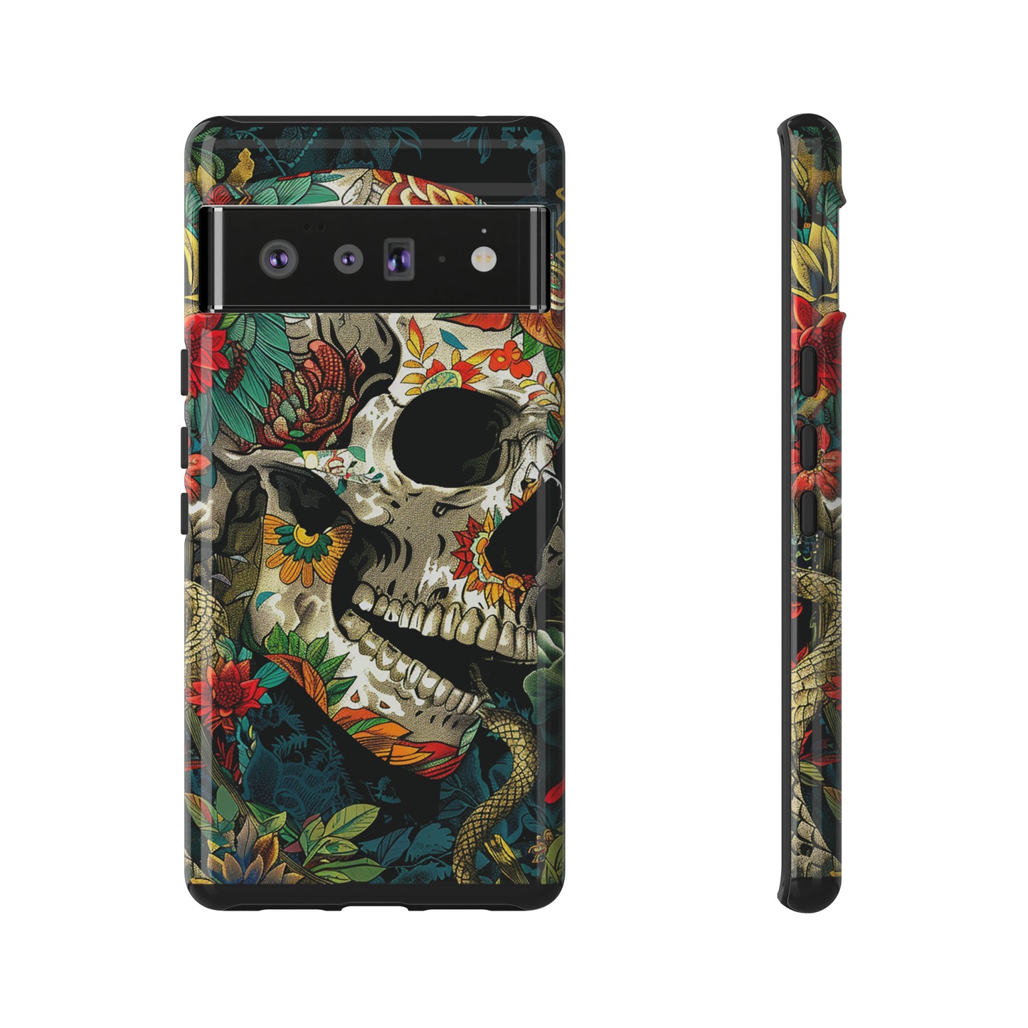 Tough Phone Case Skull 01