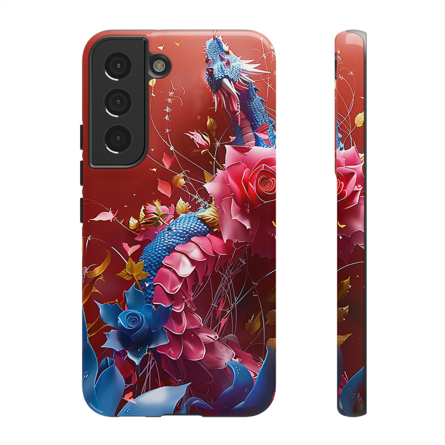 Tough Phone Cases Dragon's Blossom