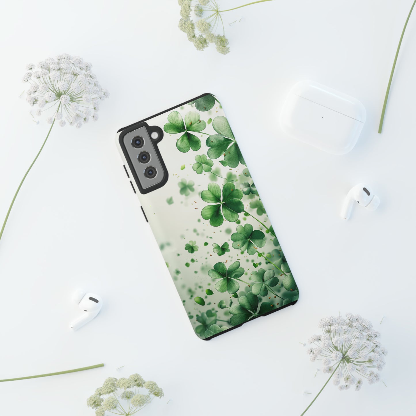 Tough Phone Case Four Leaf Clover