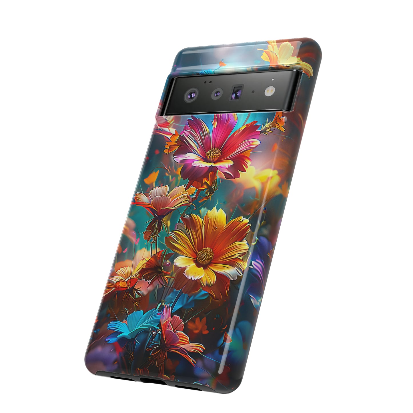 Tough Phone Case Flower 01