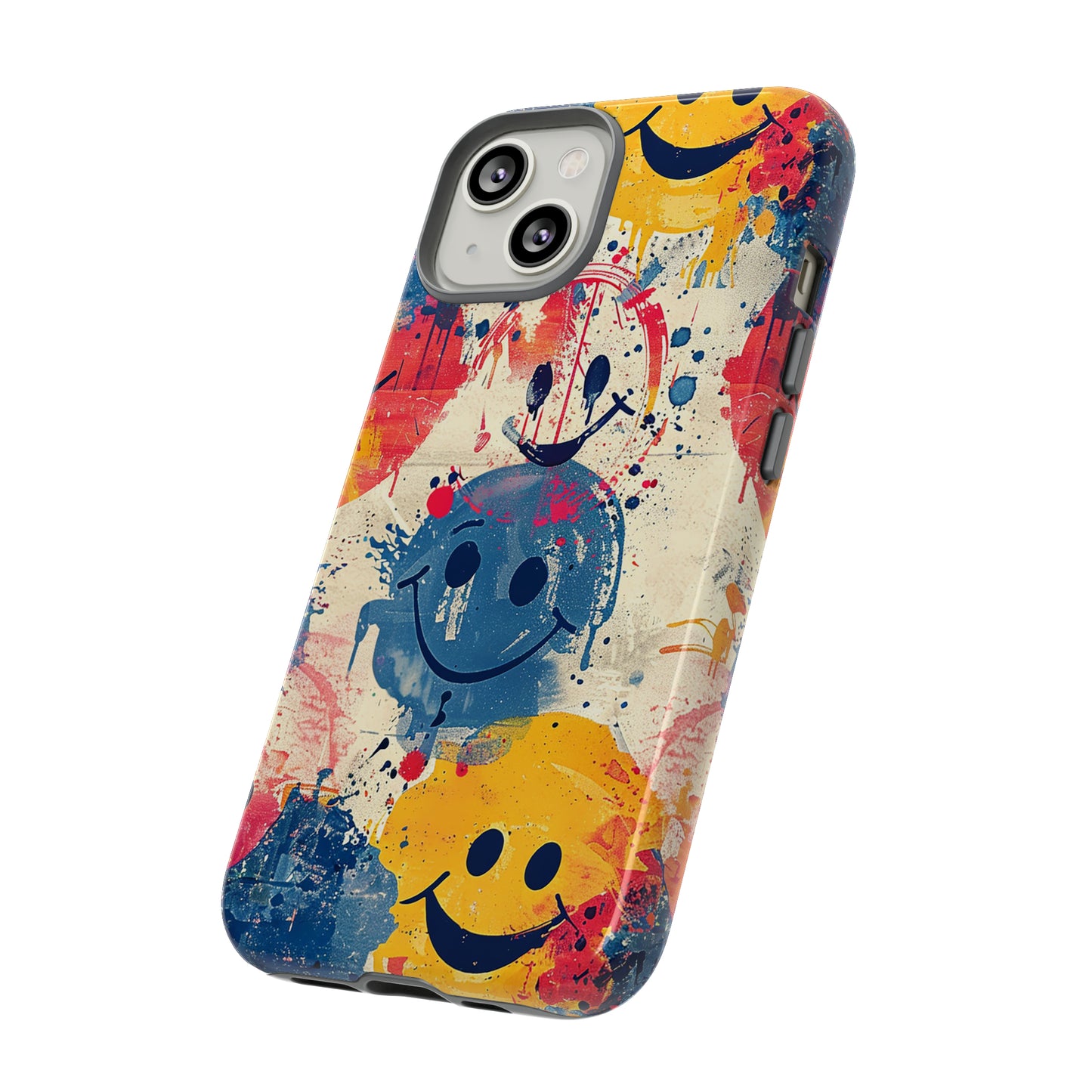 Tough Phone Case Happy Face