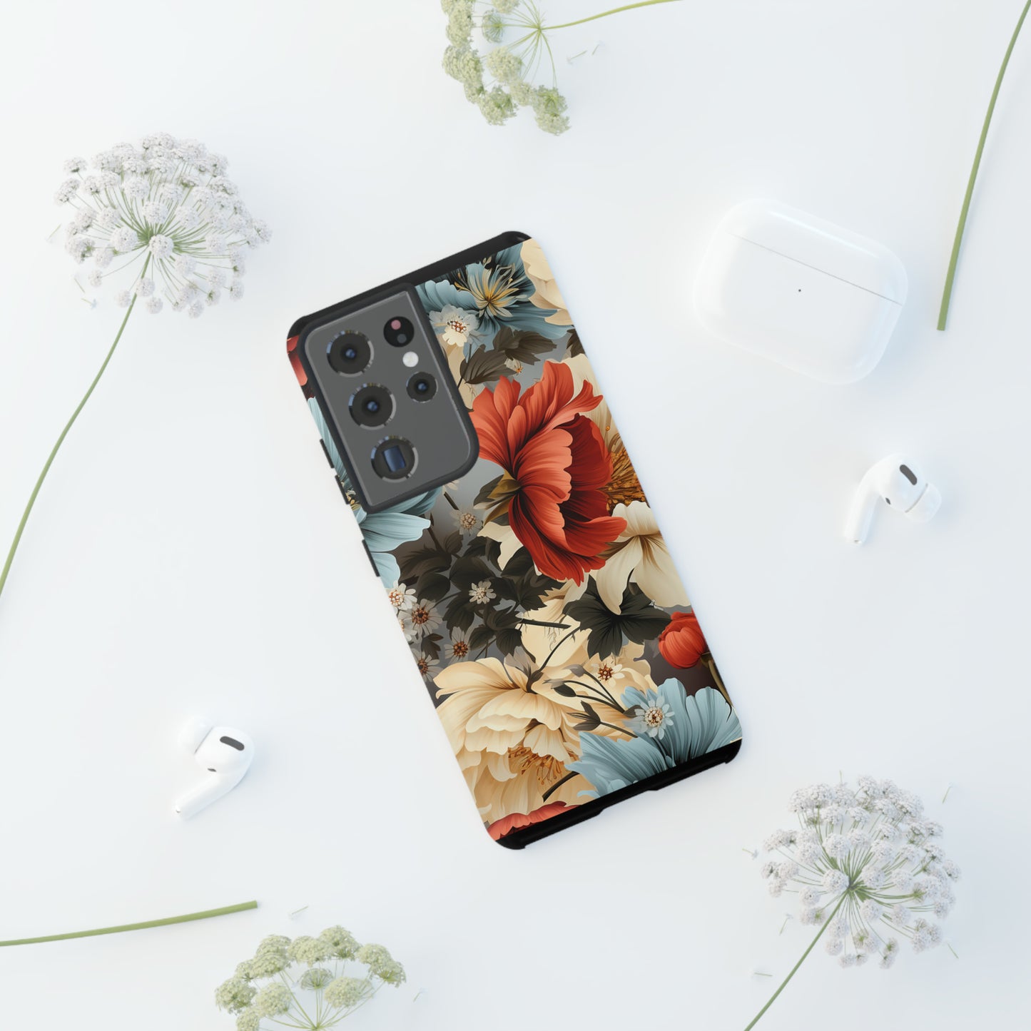 Tough Phone Case Floral