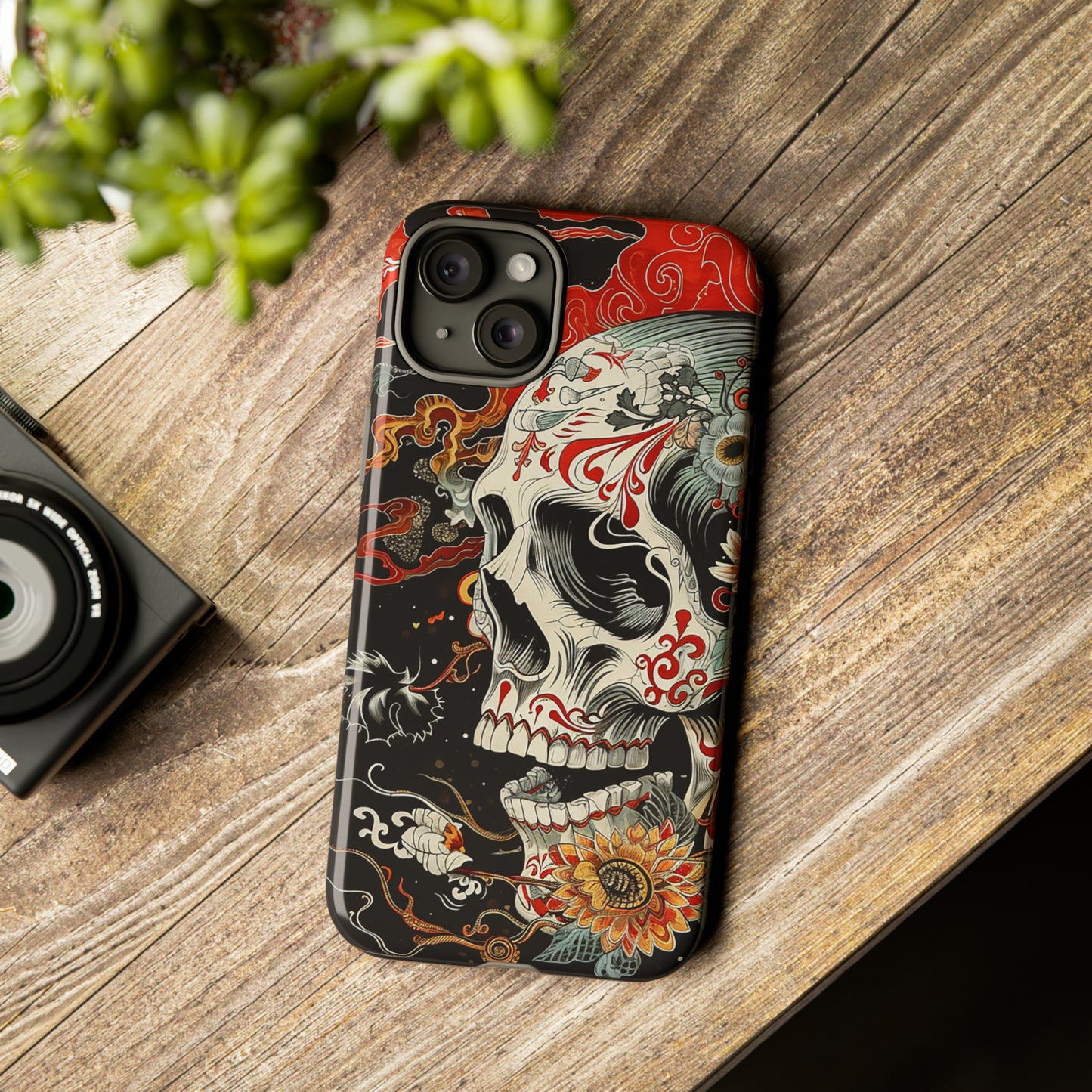 Tough Phone Case Skull 07