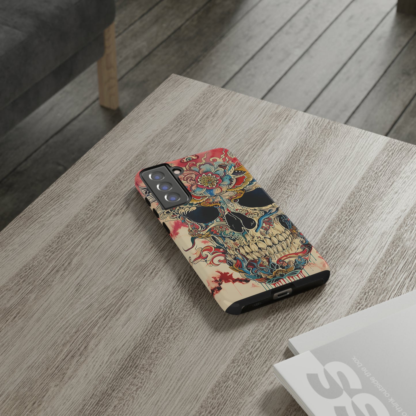 Tough Phone Case Skull 06