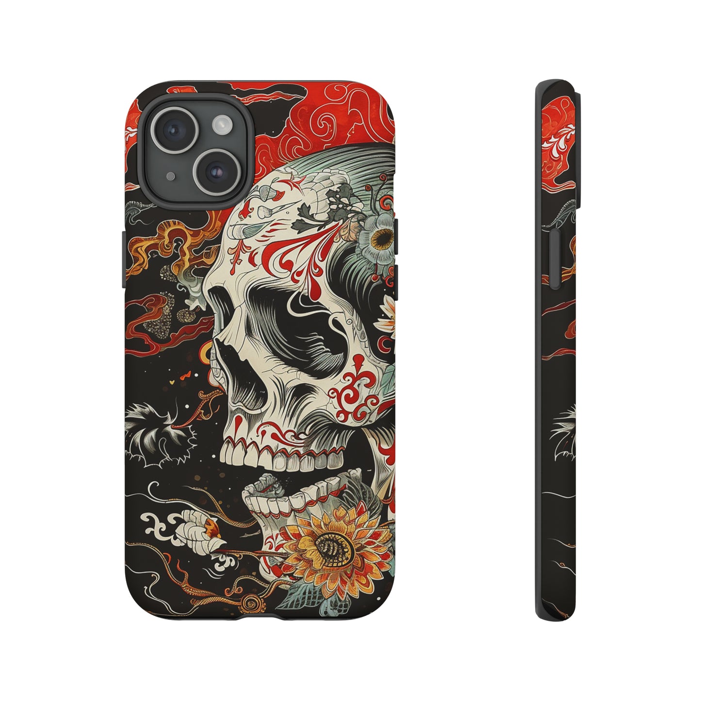 Tough Phone Case Skull 07